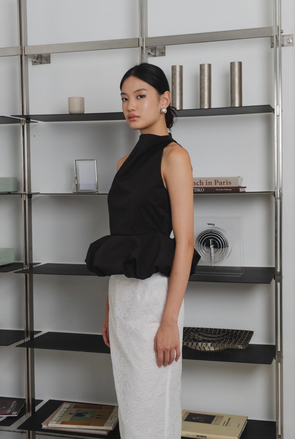 Shift Balloon Top | Black