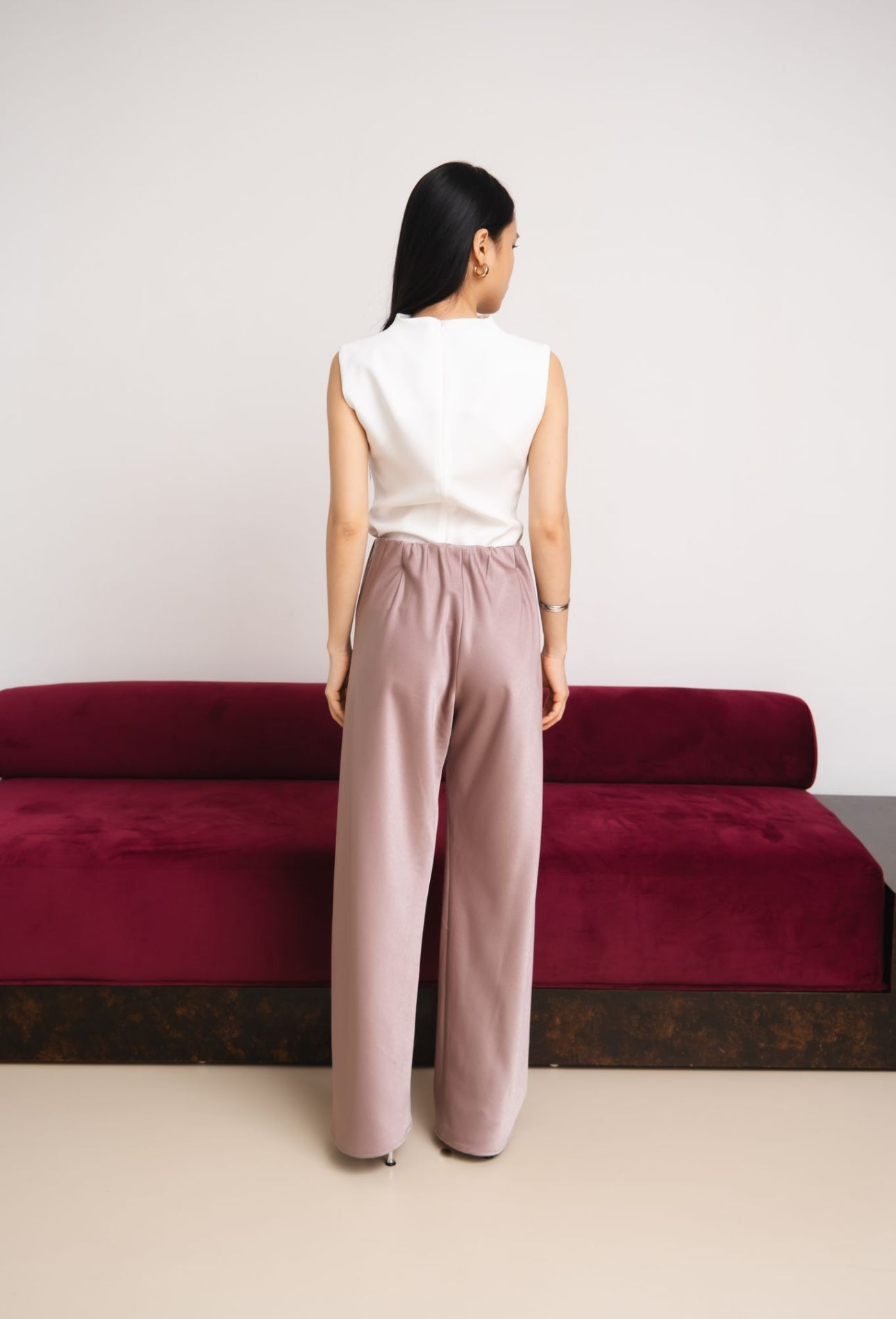 AllDay Suede Pants | Mauve