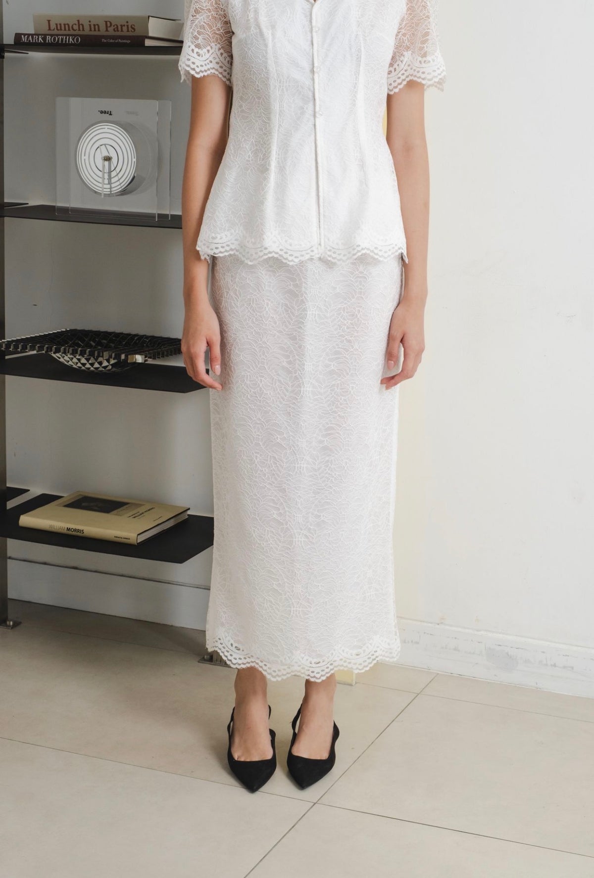 Fleur Lace Set | Off White
