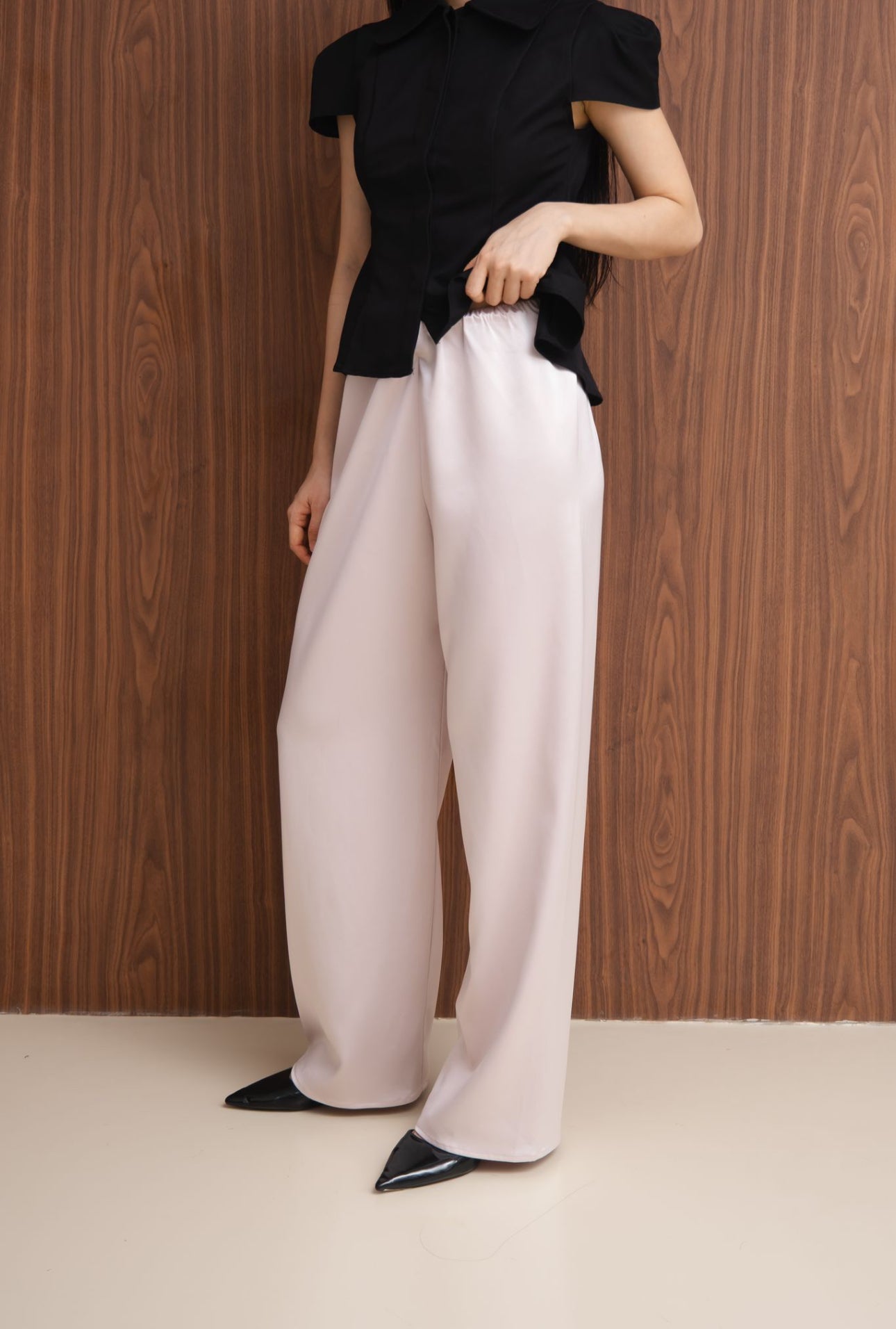 AllDay Satin Pants | Rose