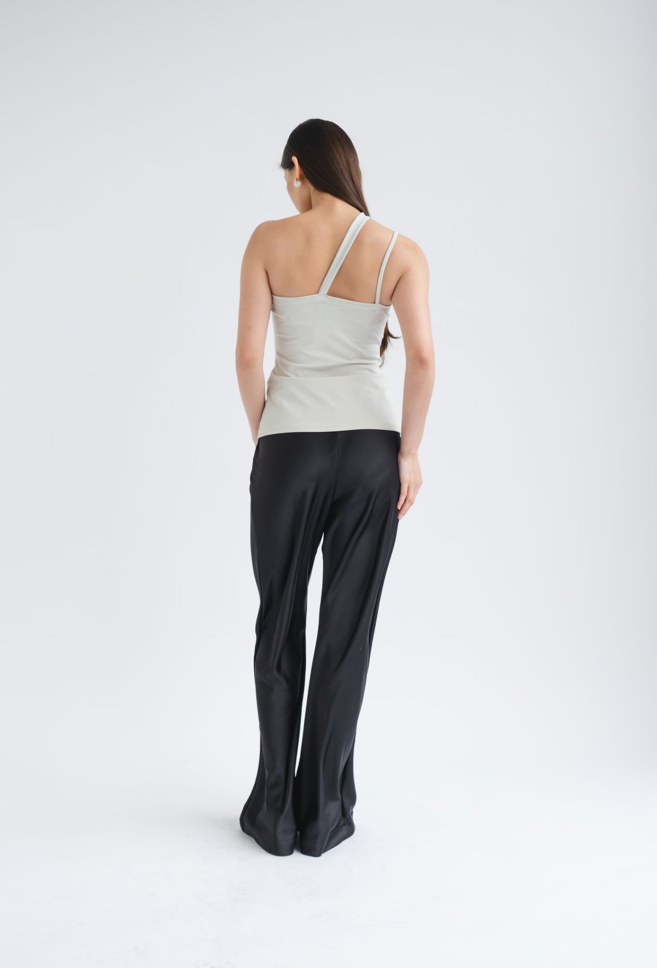 Faye Asymmetrical tank | Sky Blue