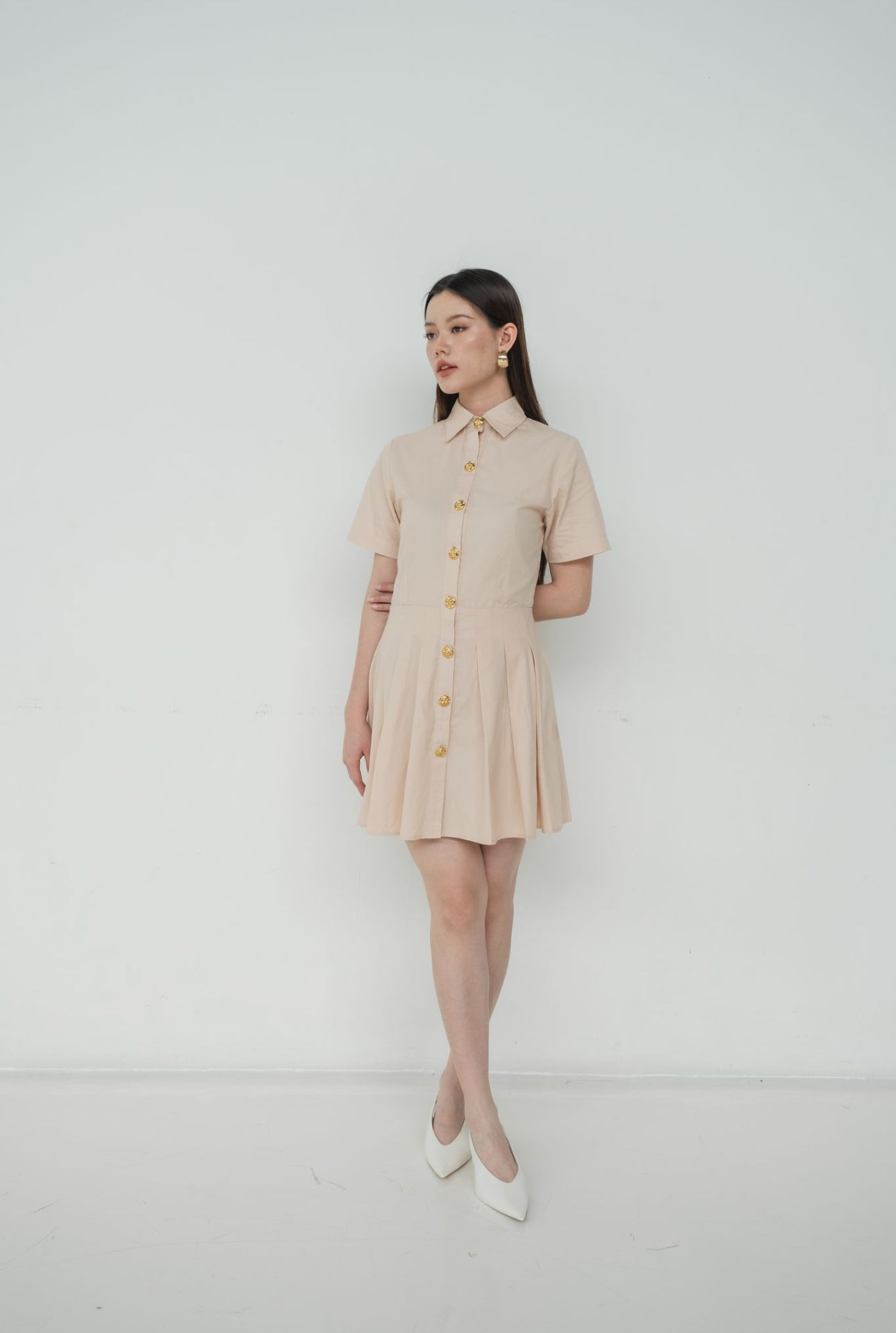 Wilona Dress | Cream