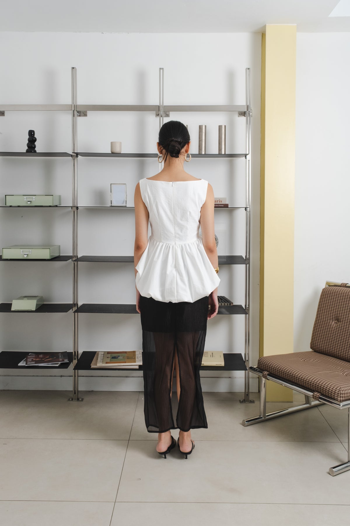Harmony Balloon Top | White