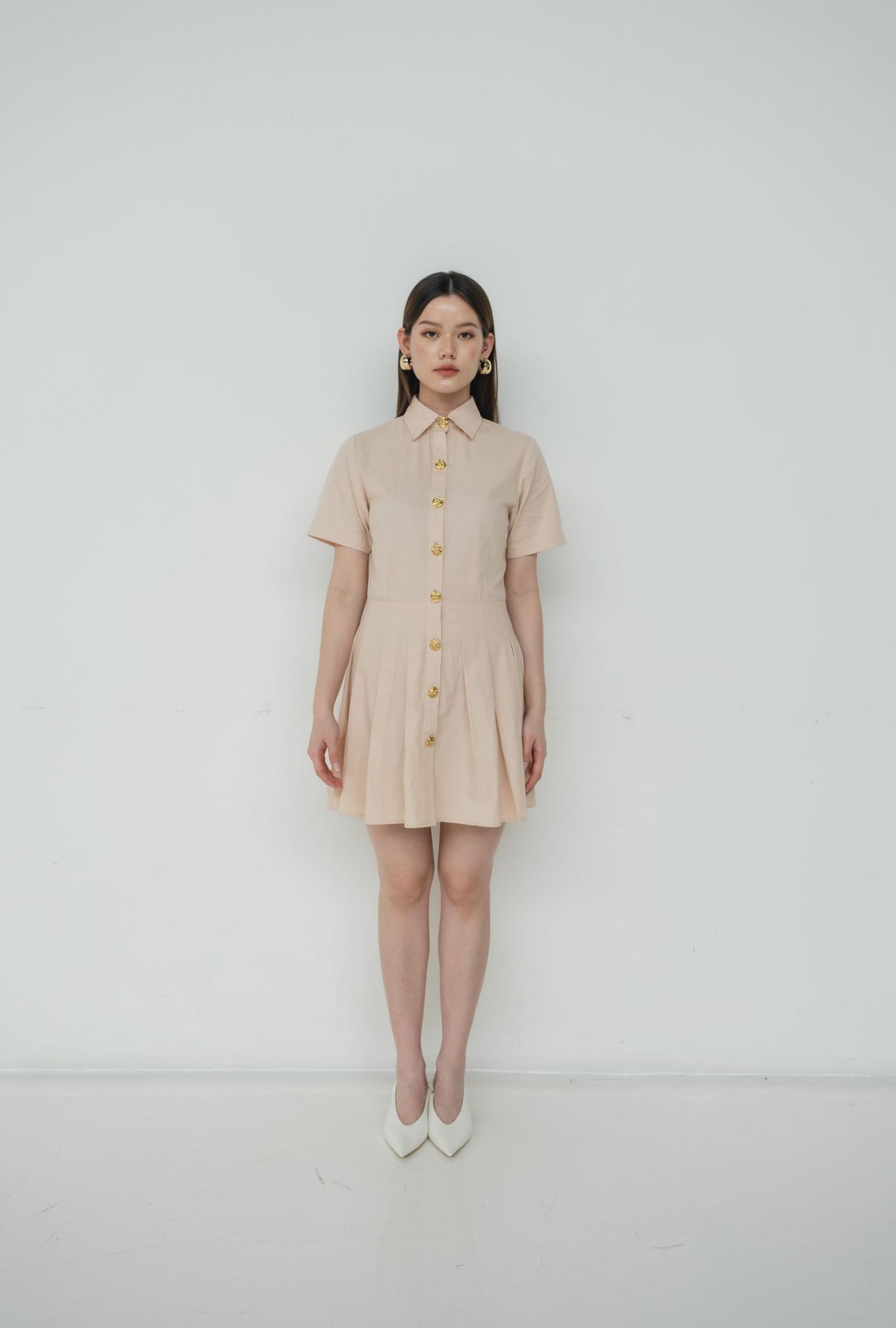 Wilona Dress | Cream