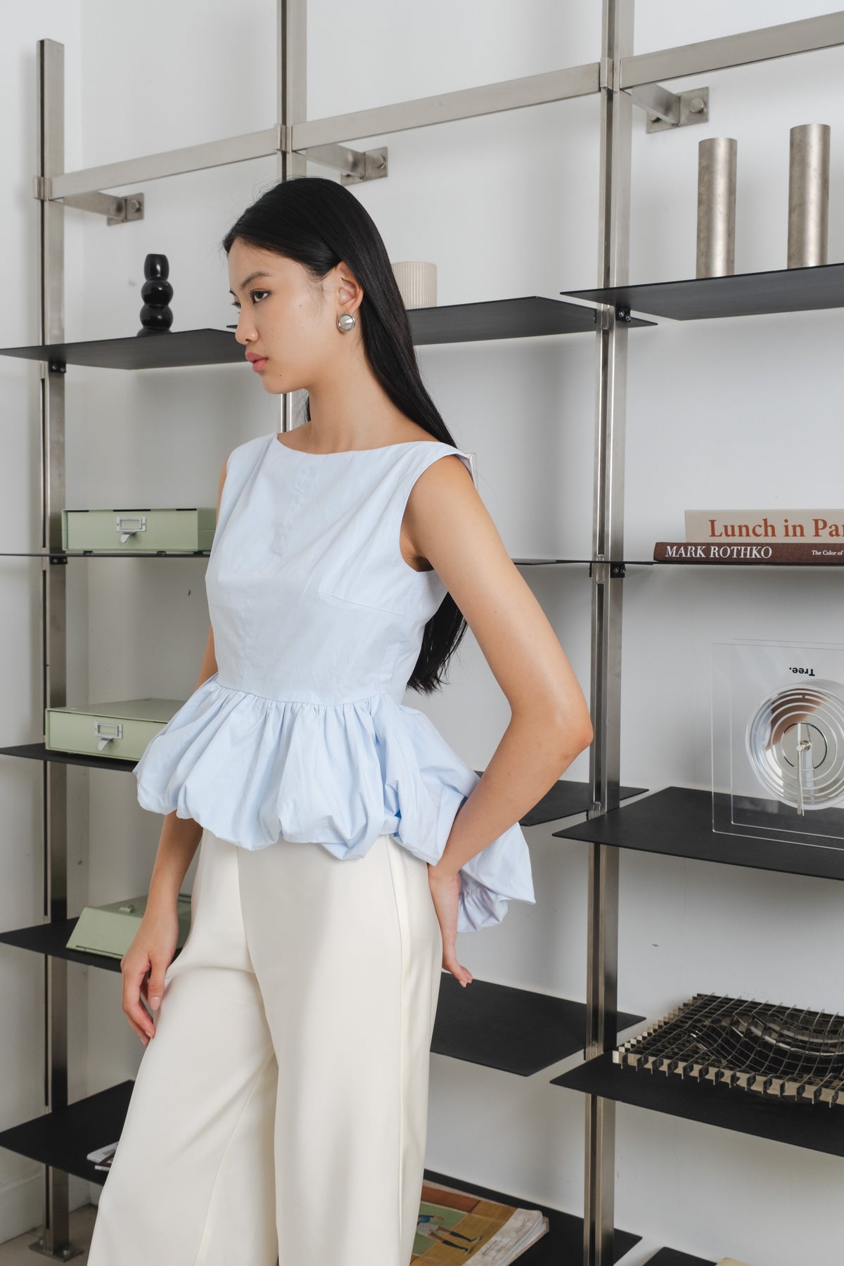 Harmony Balloon Top | Blue