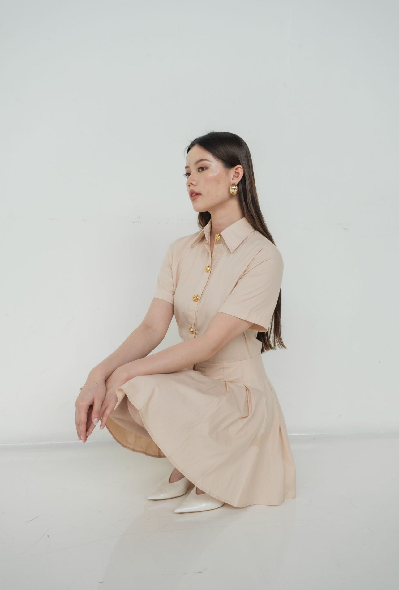 Wilona Dress | Cream