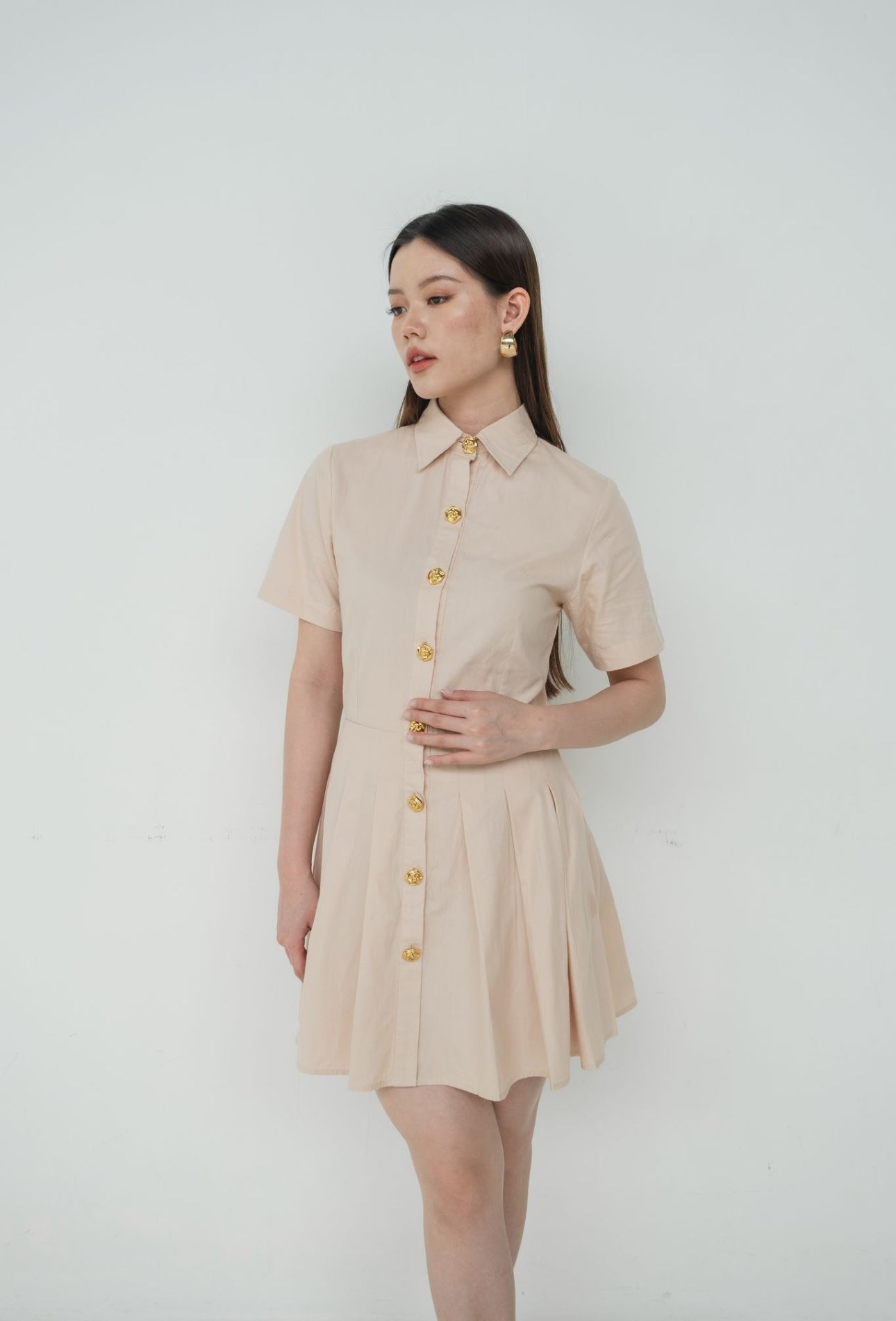 Wilona Dress | Cream