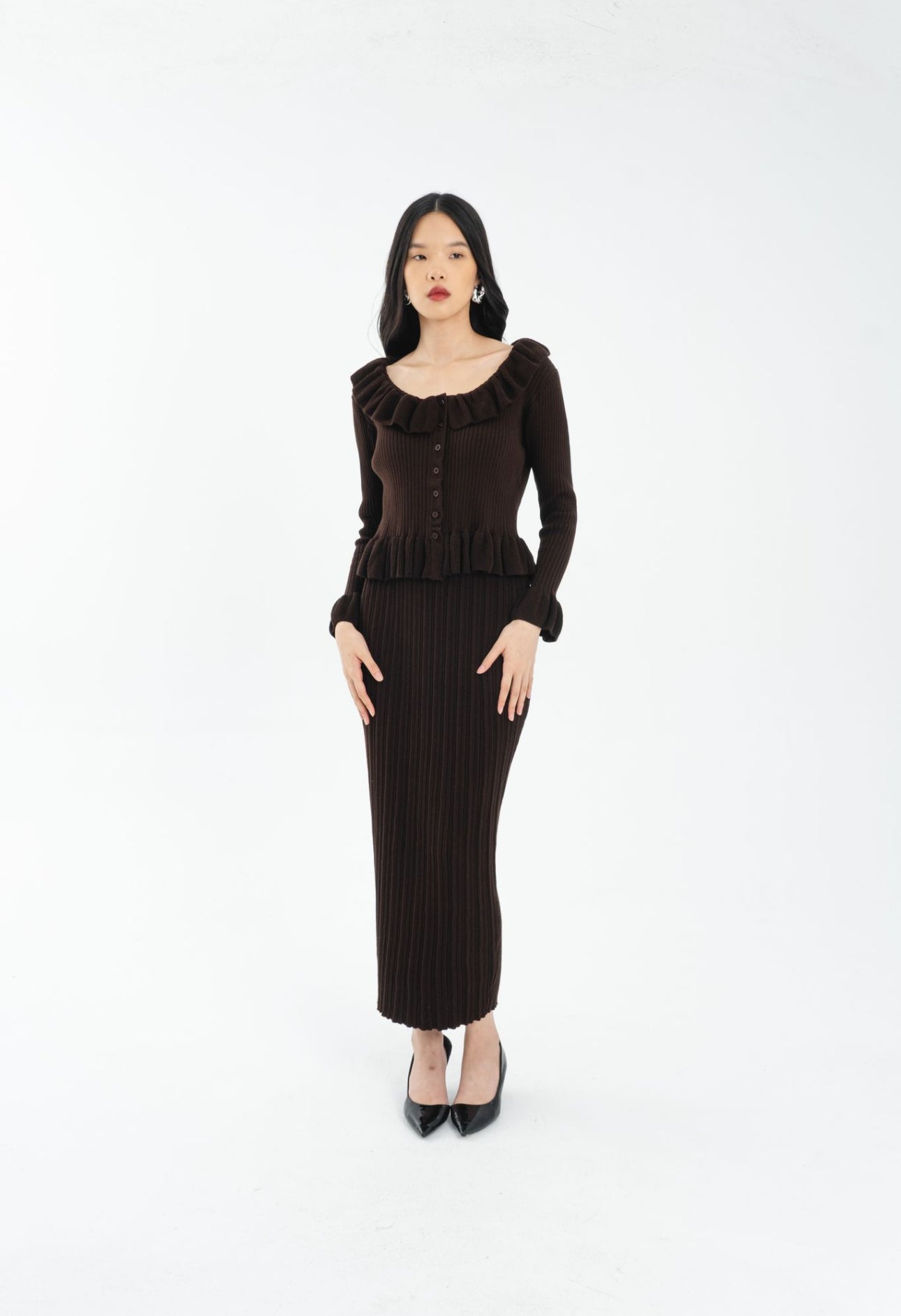 Charm Cardigan | Truffle