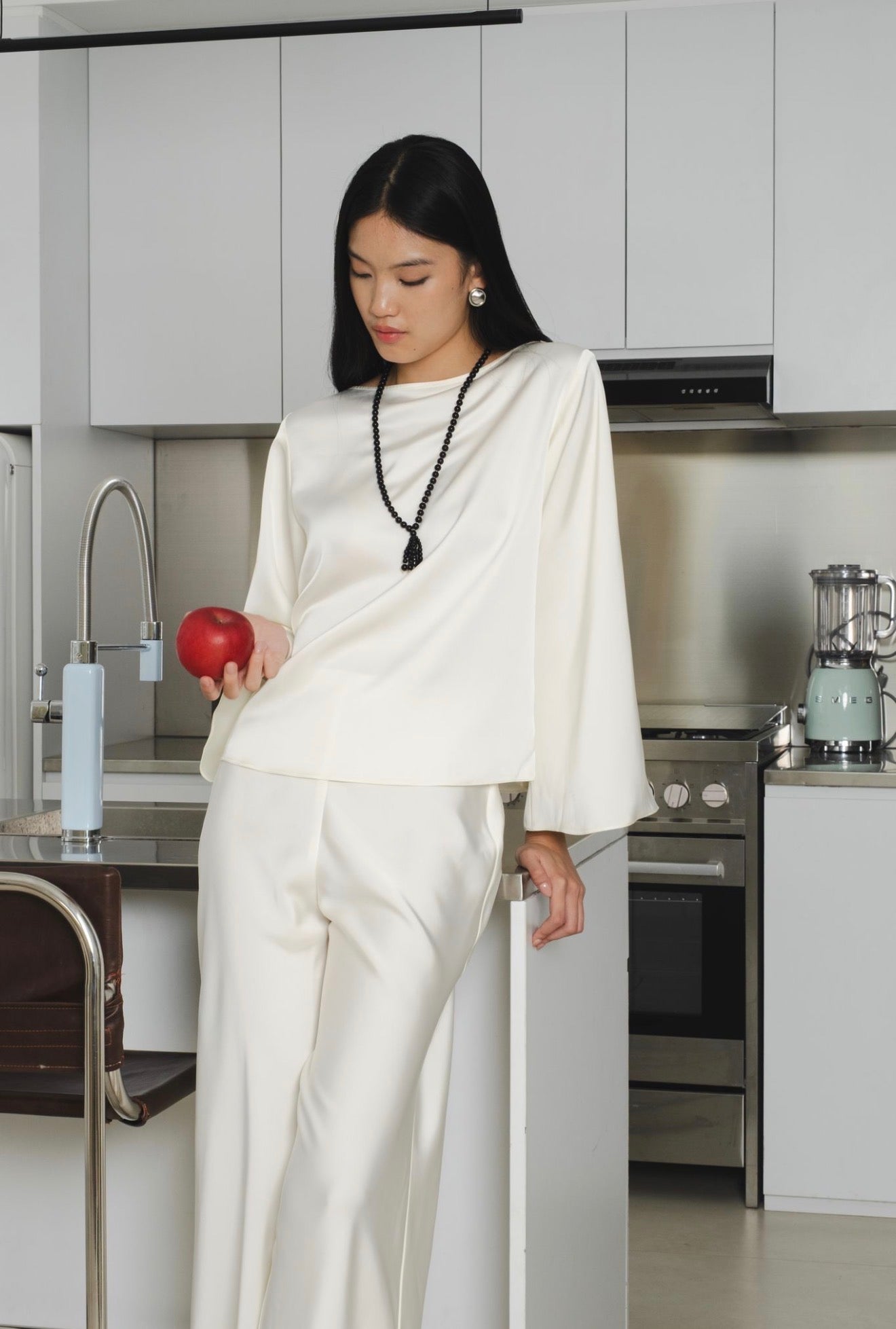 Lumi Silk Set | Off White