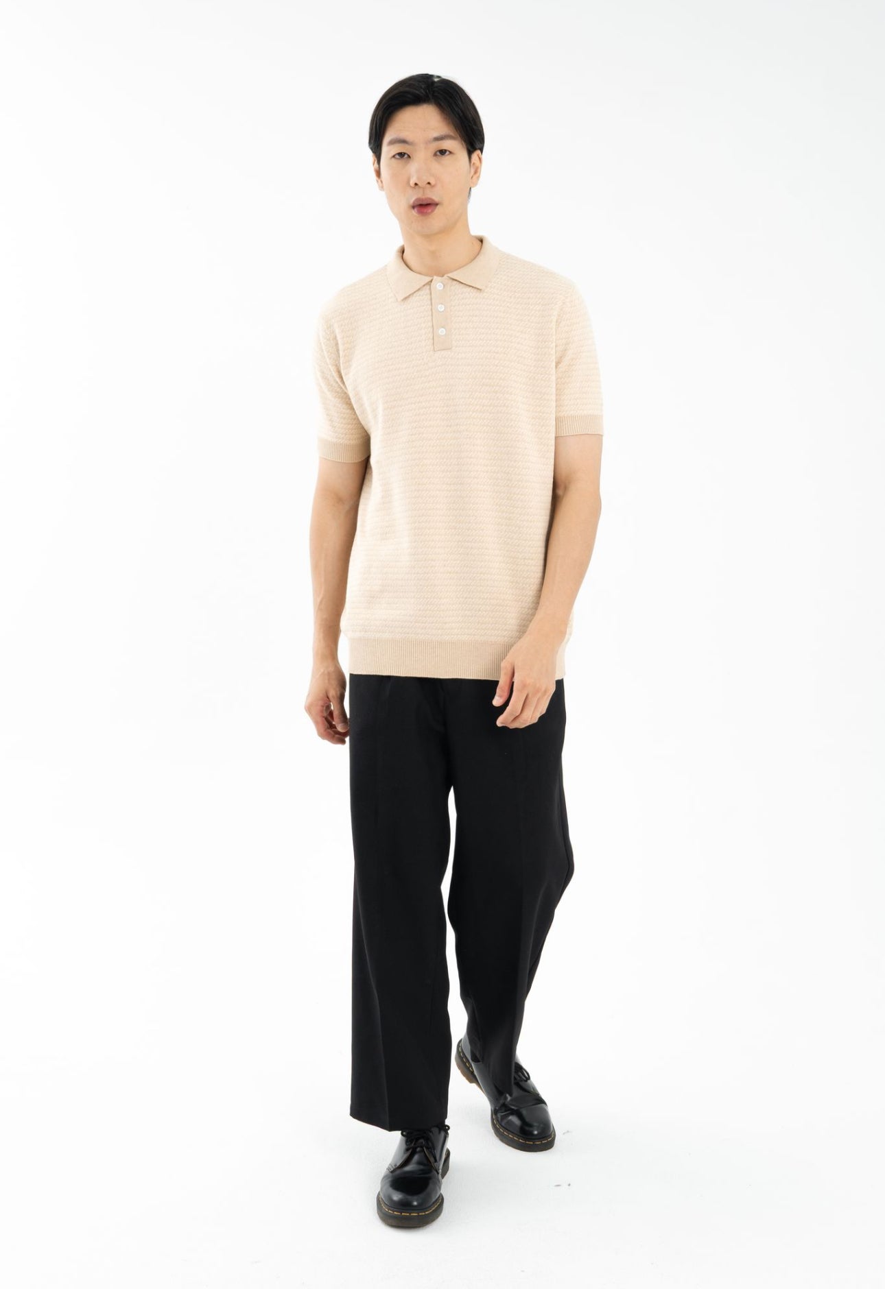 Brave Polo Top | Cream