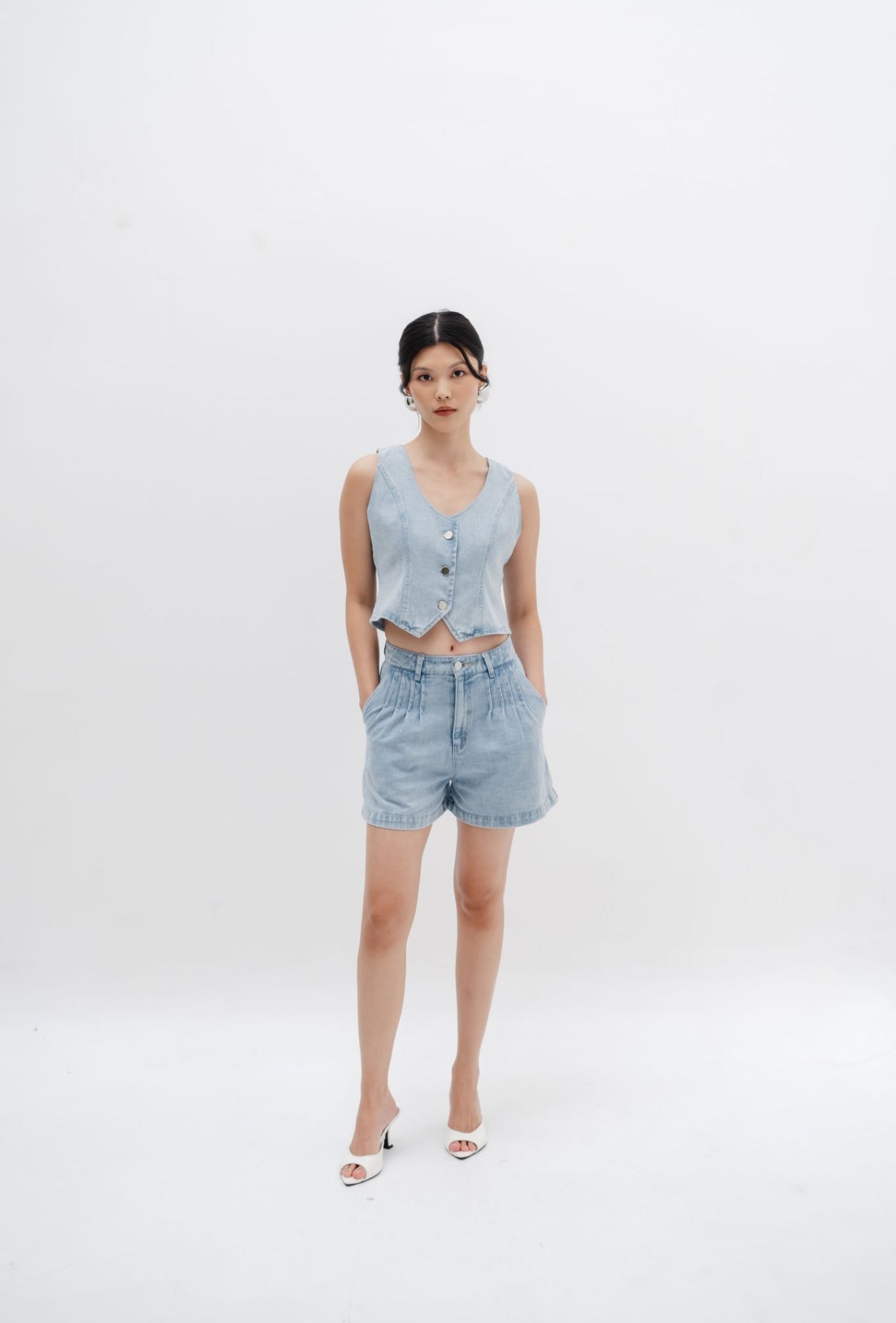 Haven High-waisted Shorts