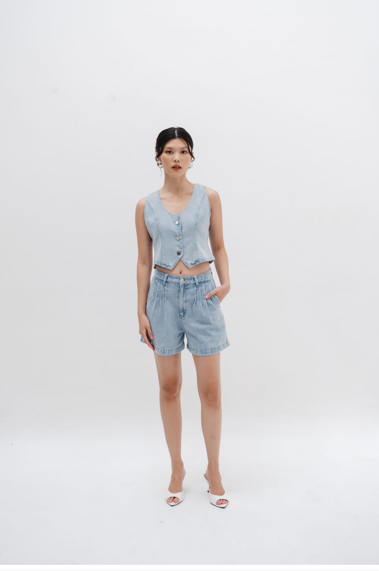 Haven High-waisted Shorts