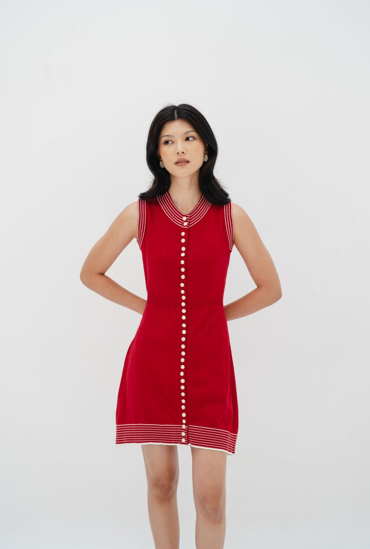Sienna Dress | Red