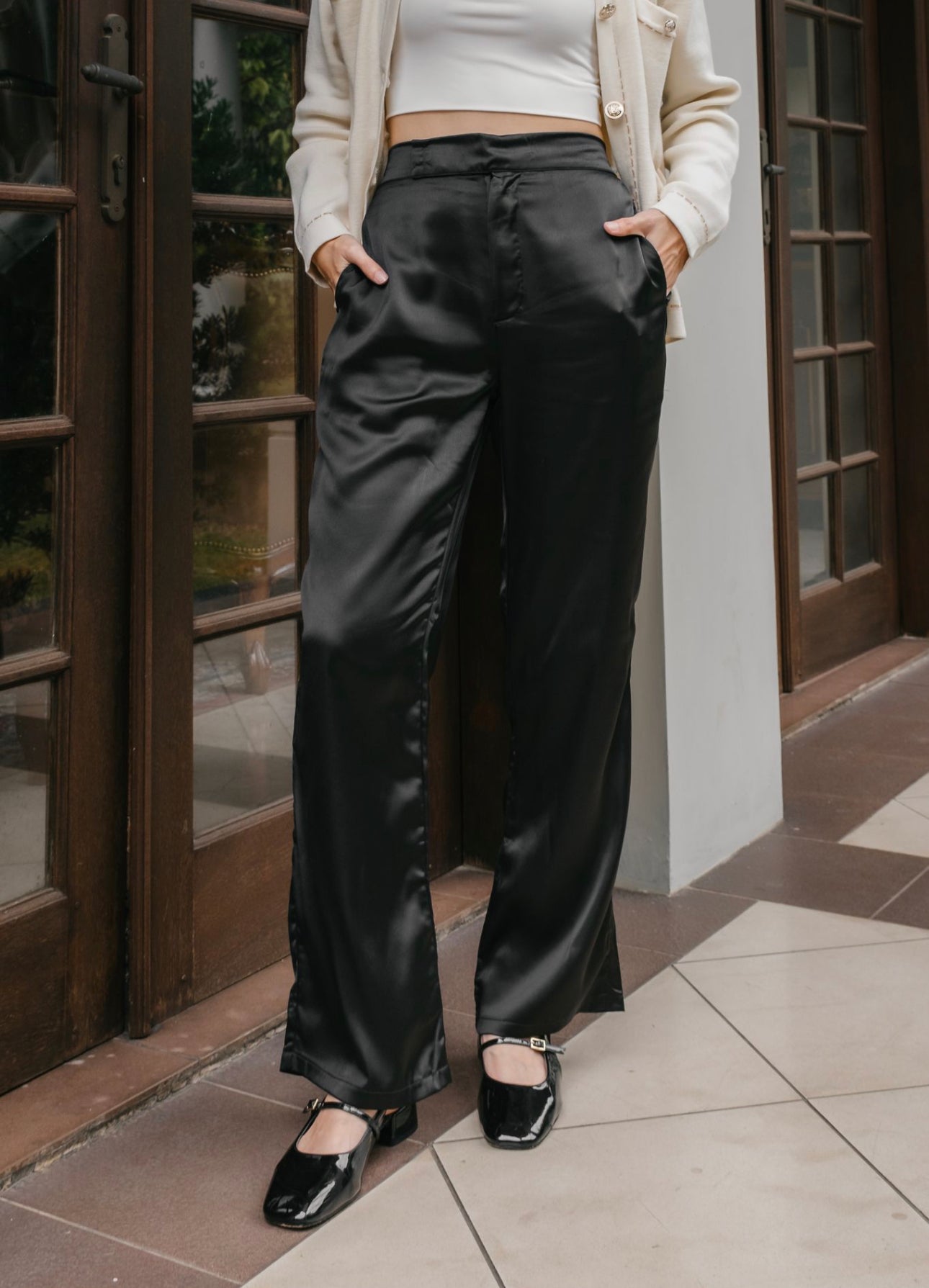 Becca Satin Pants