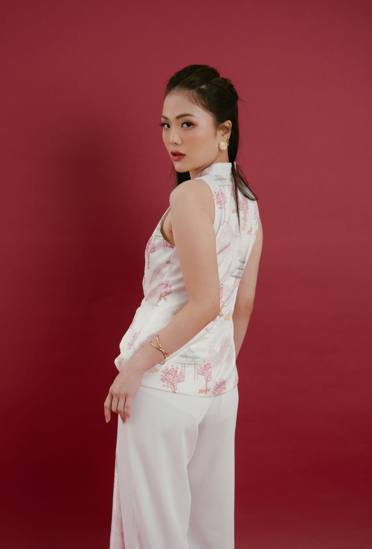 Fang Top | Pink Forest