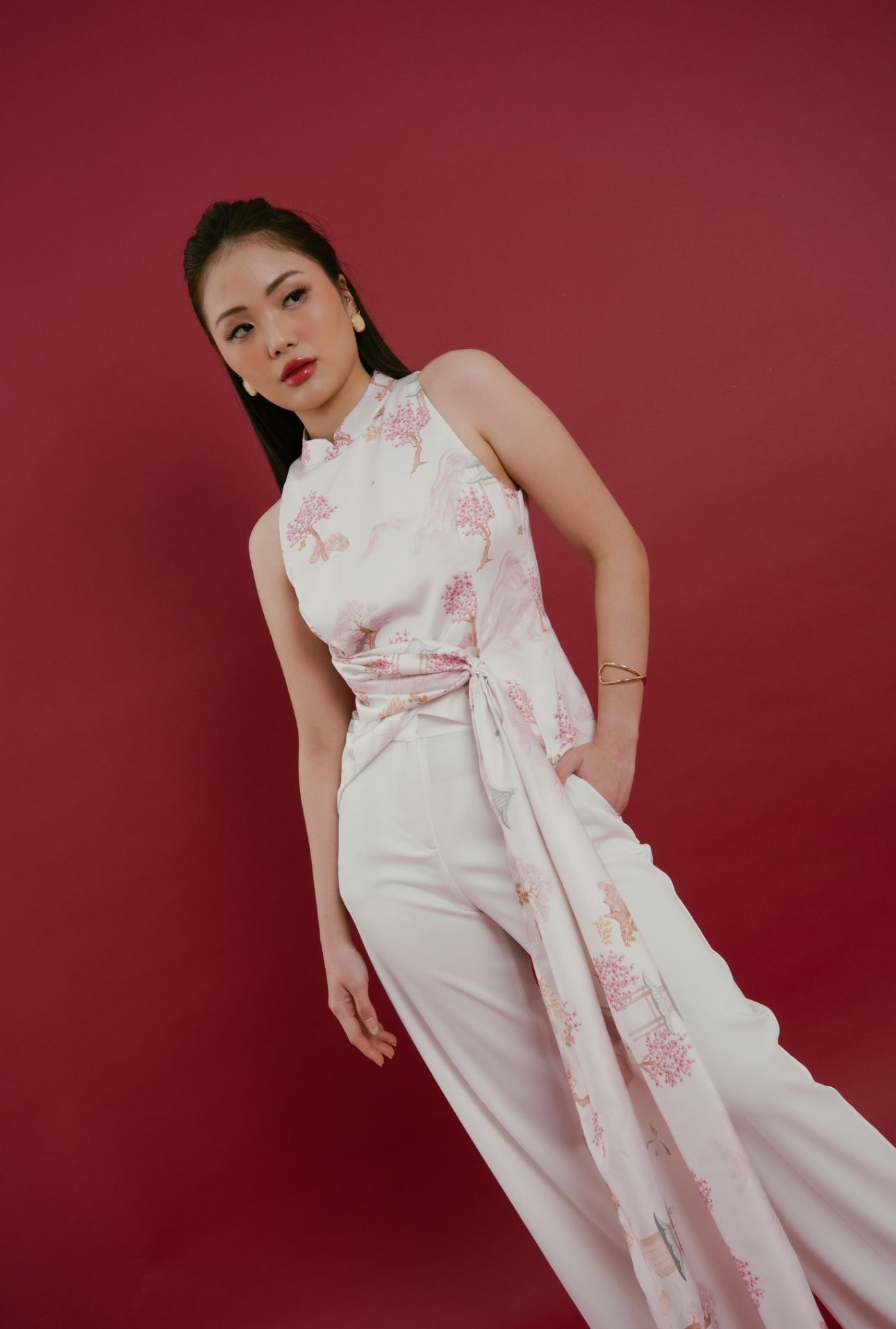 Fang Top | Pink Forest