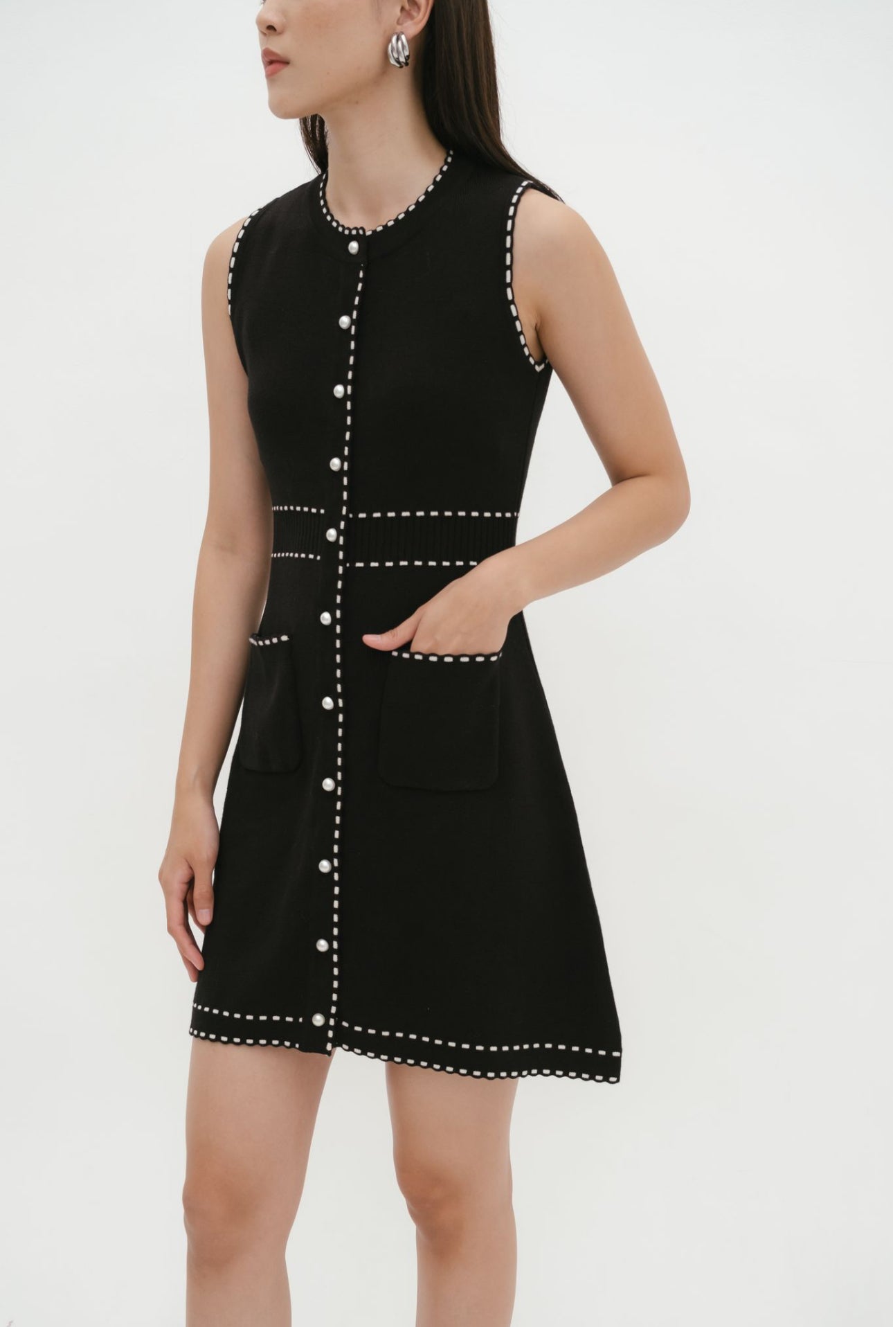 Lene dress (shorter verson) | Black