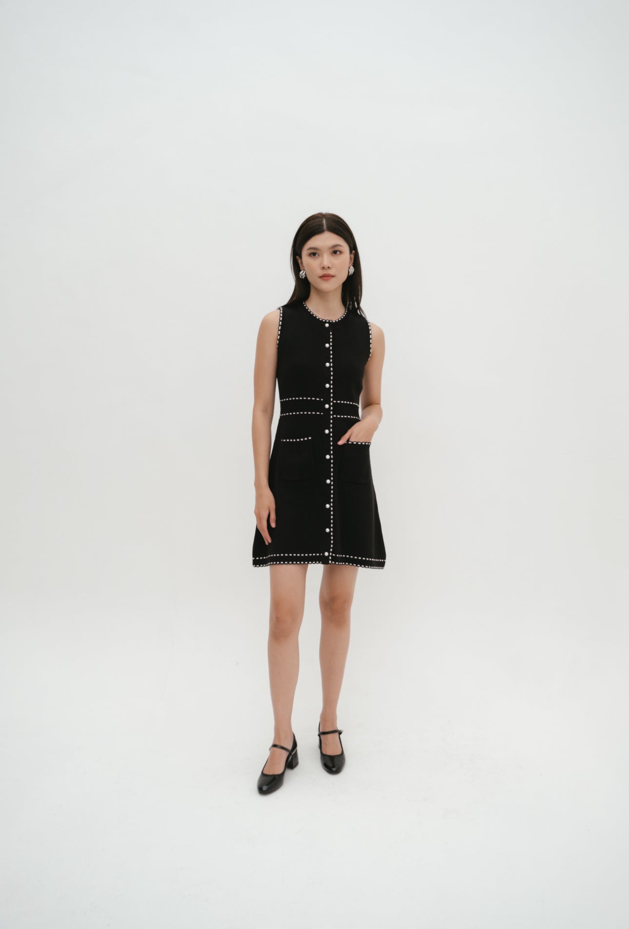 Lene dress (shorter verson) | Black