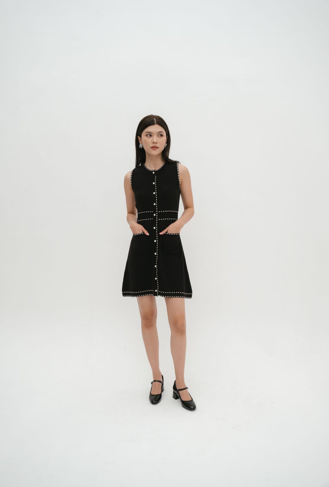 Lene dress (shorter verson) | Black
