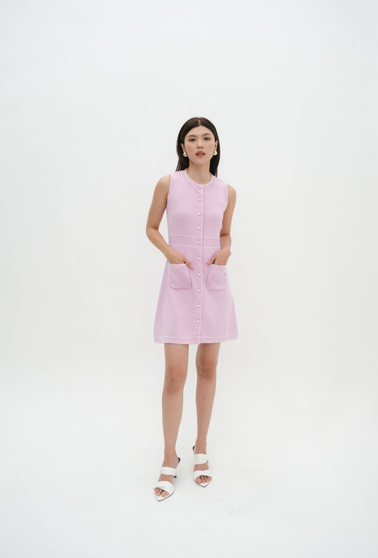 Lene dress (shorter version) | Pink