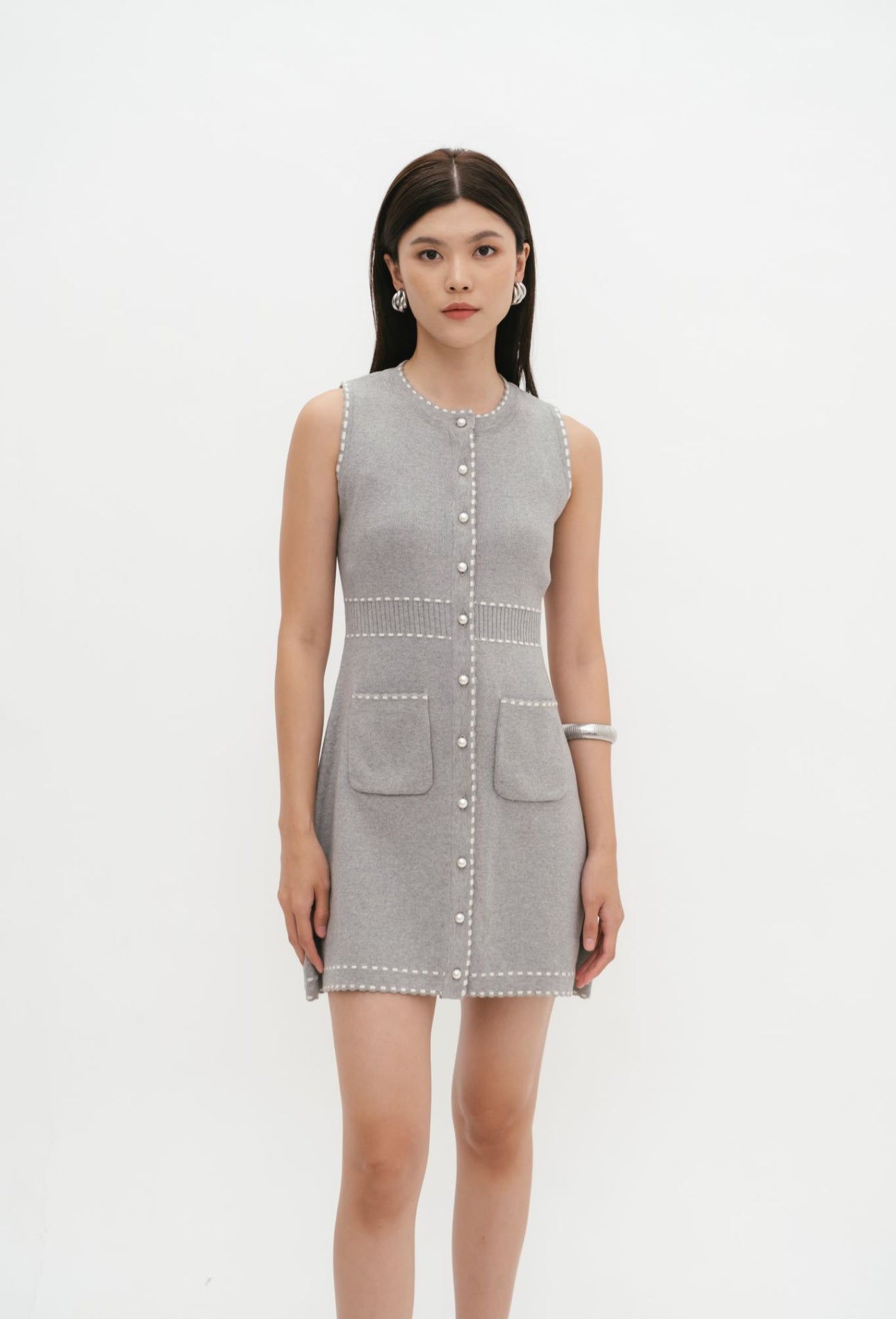 Lene Dress (Shorter version) | Grey