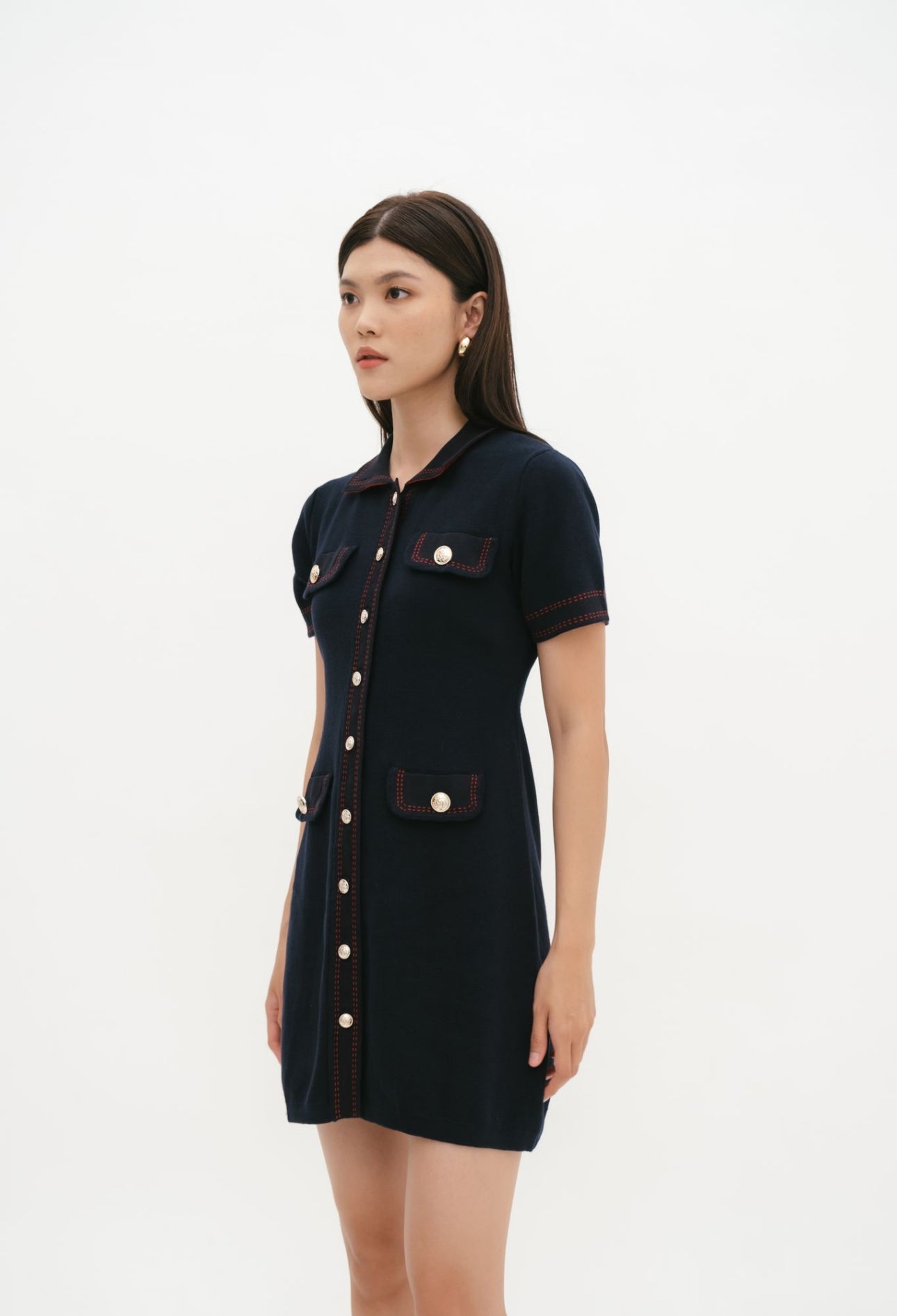Serena Dress | Navy
