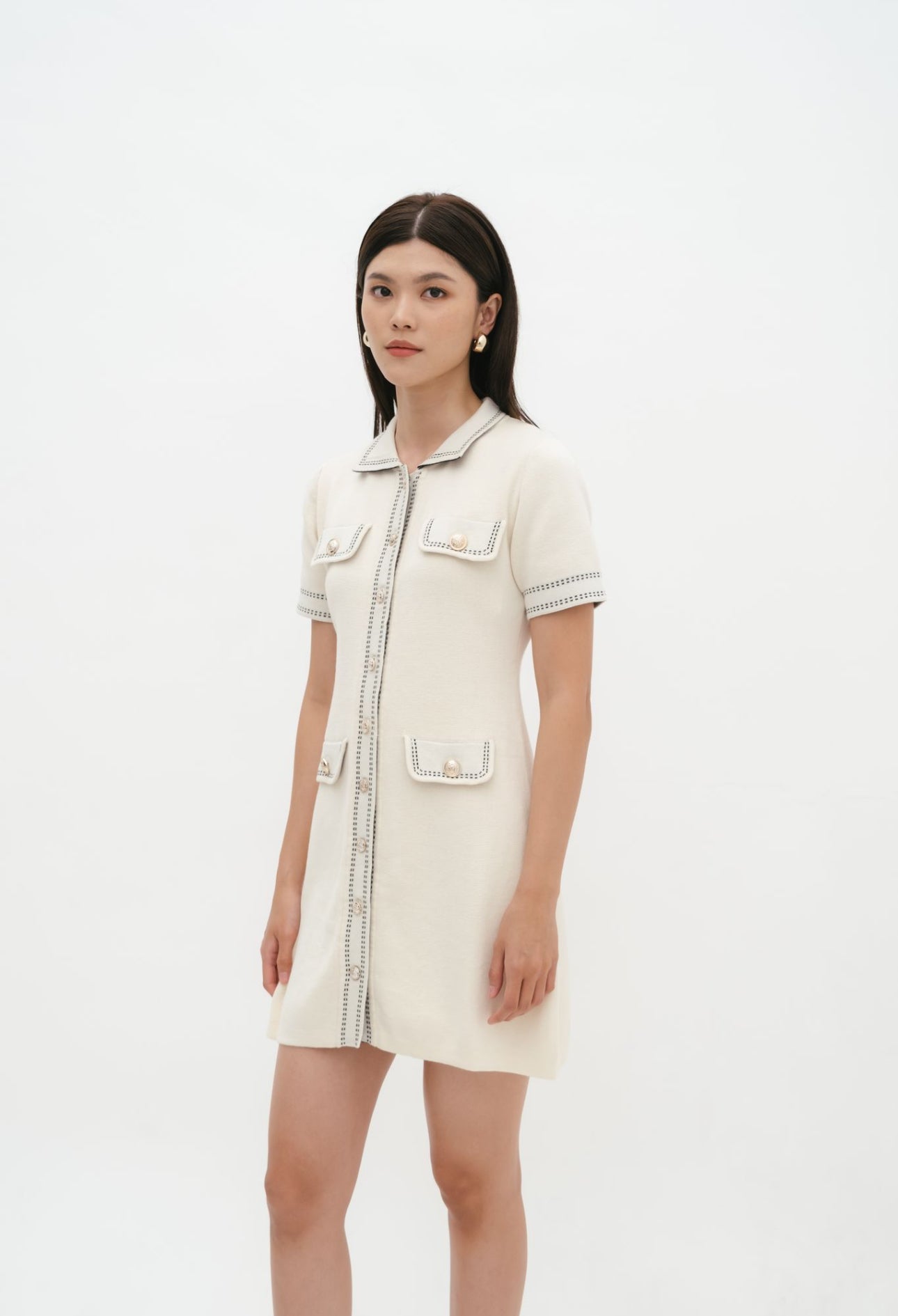 Serena Dress | White