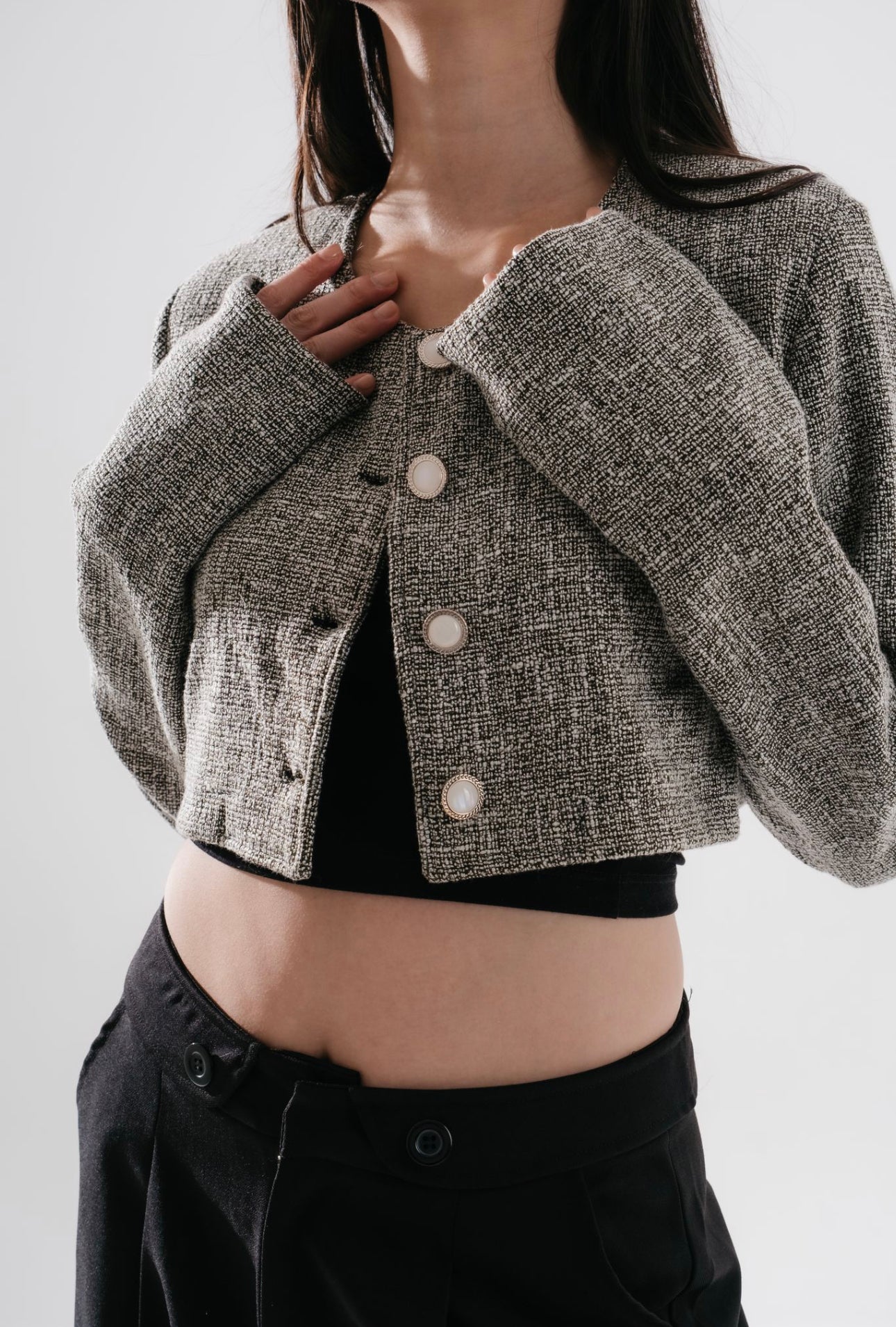 Skarlet Crop Blazer