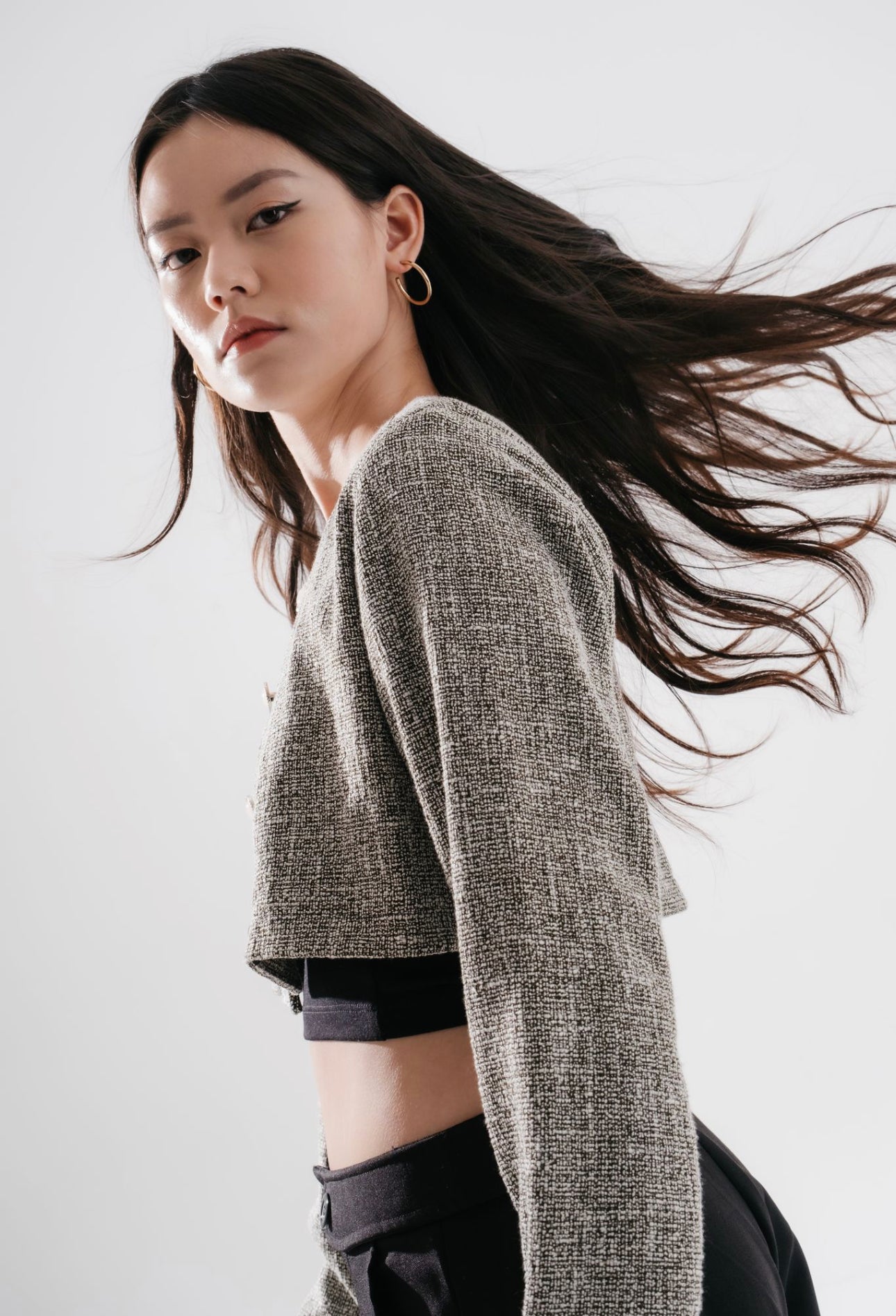Skarlet Crop Blazer