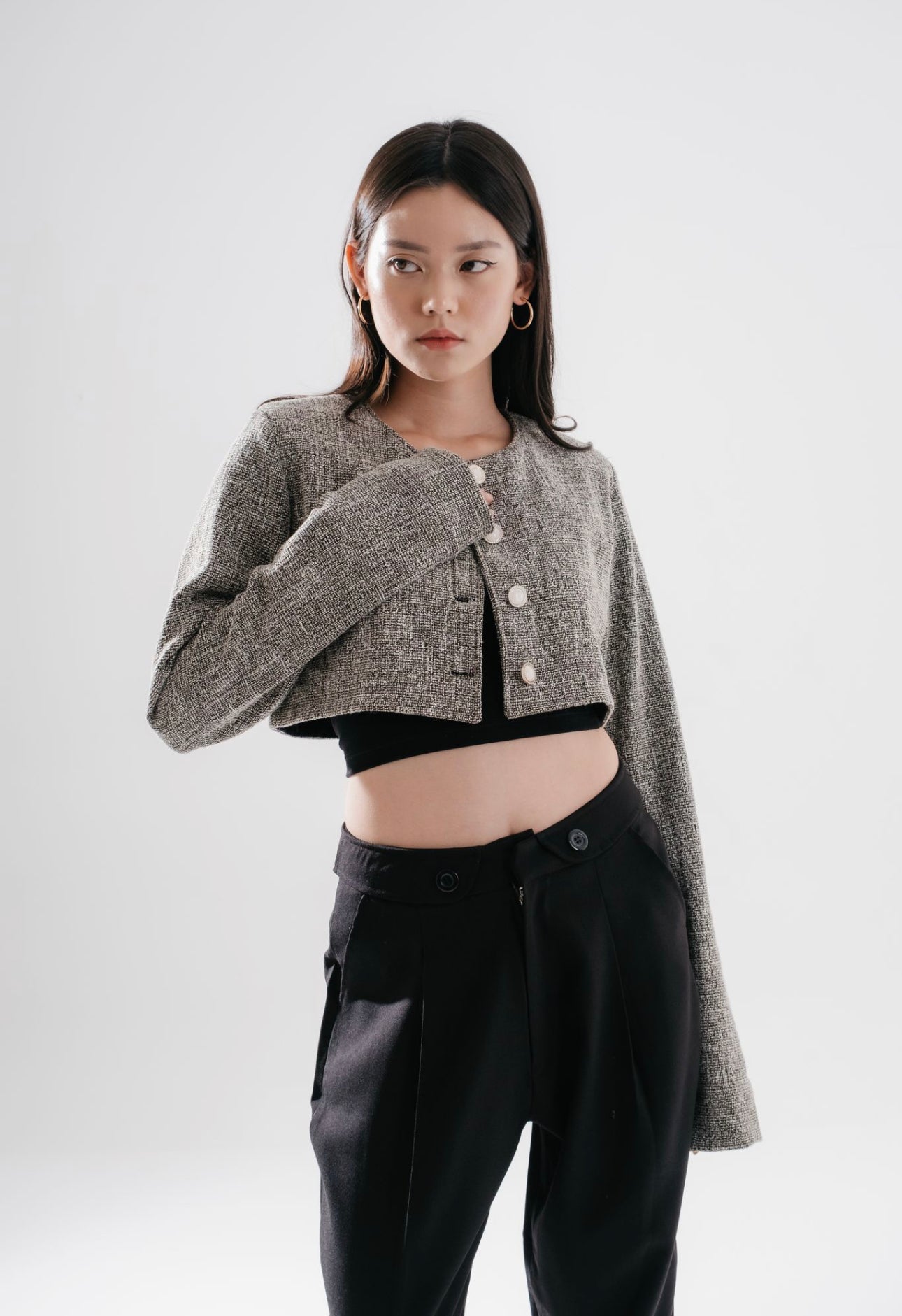 Skarlet Crop Blazer