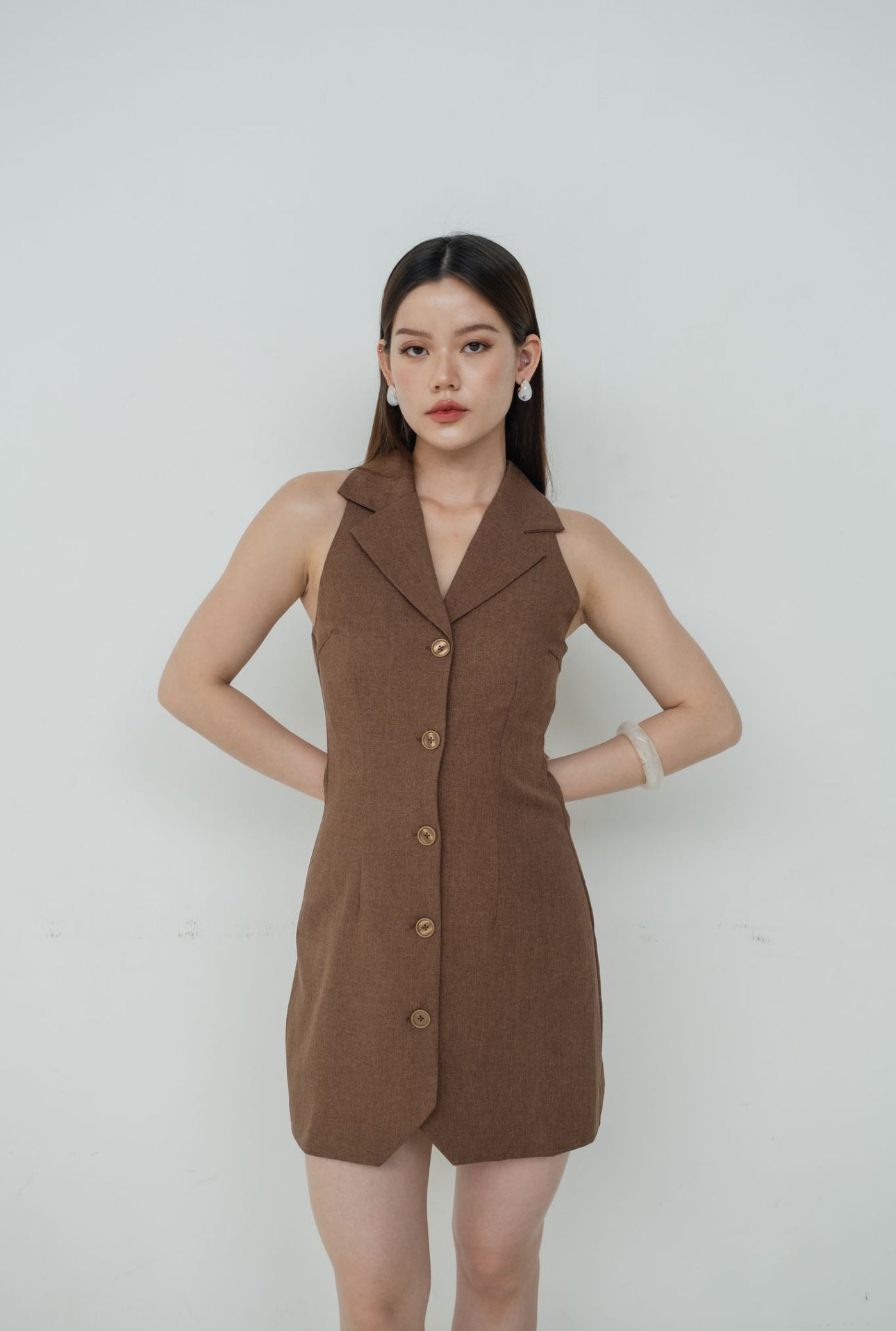 Julie Dress | Brown