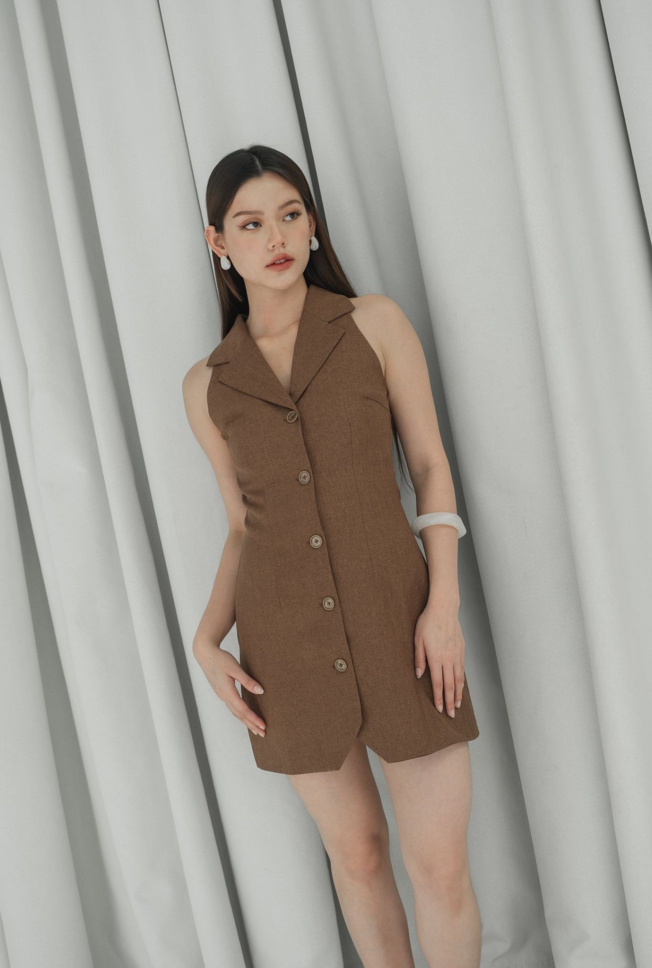 Julie Dress | Brown