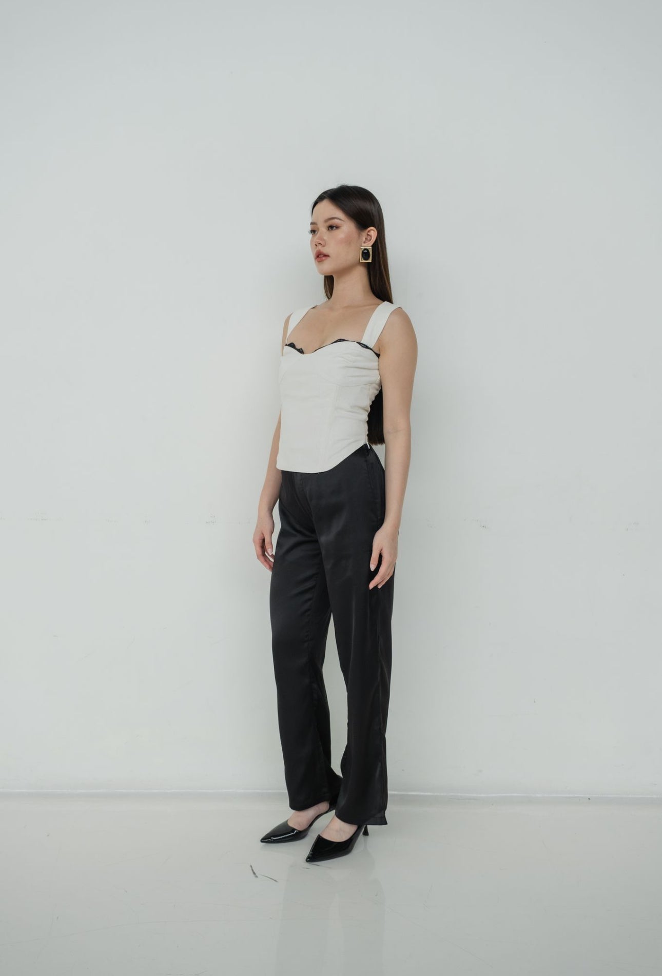Kiara Lace Top | White
