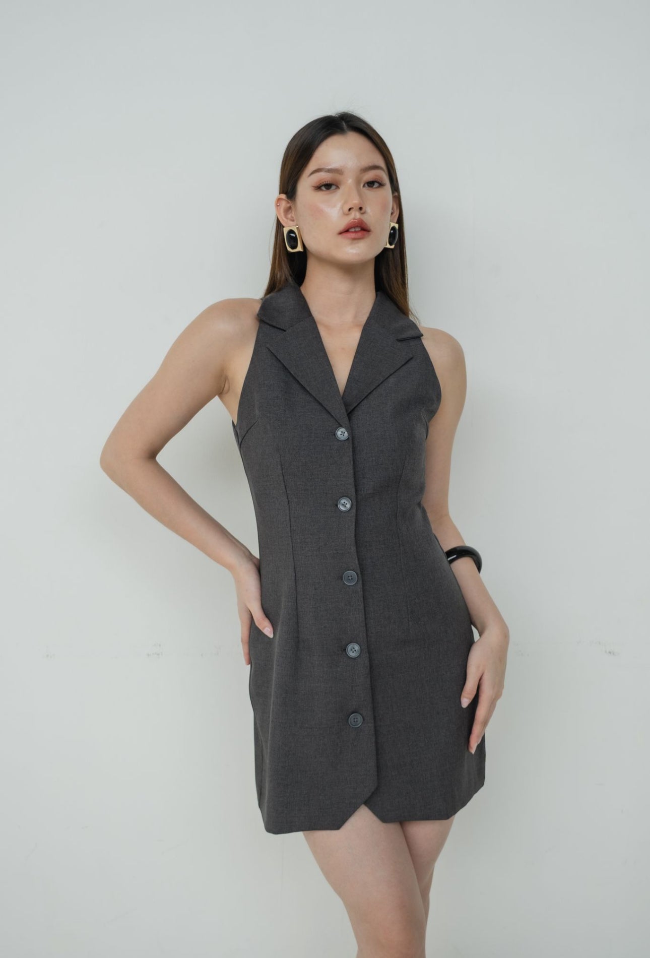 Julie Dress | Grey