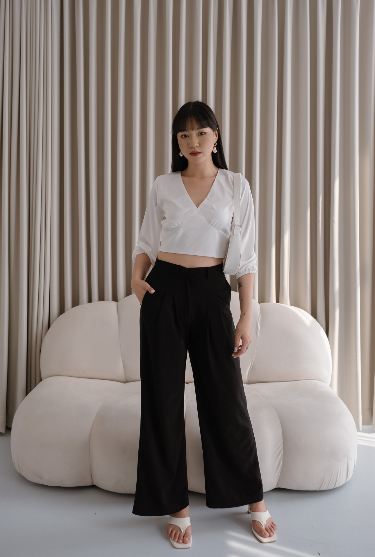 Lou Wrap Top