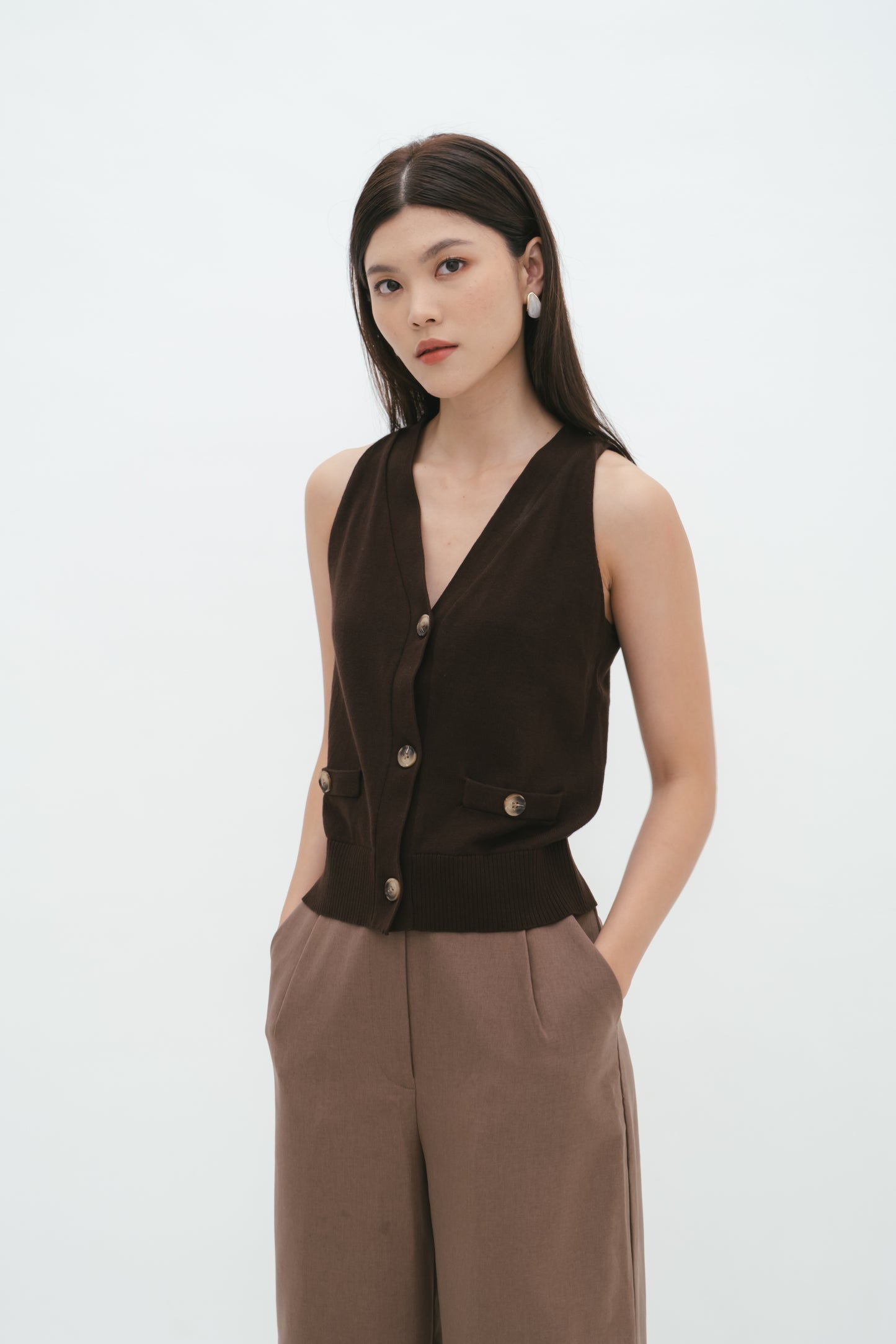 Nina Top | Chocolate