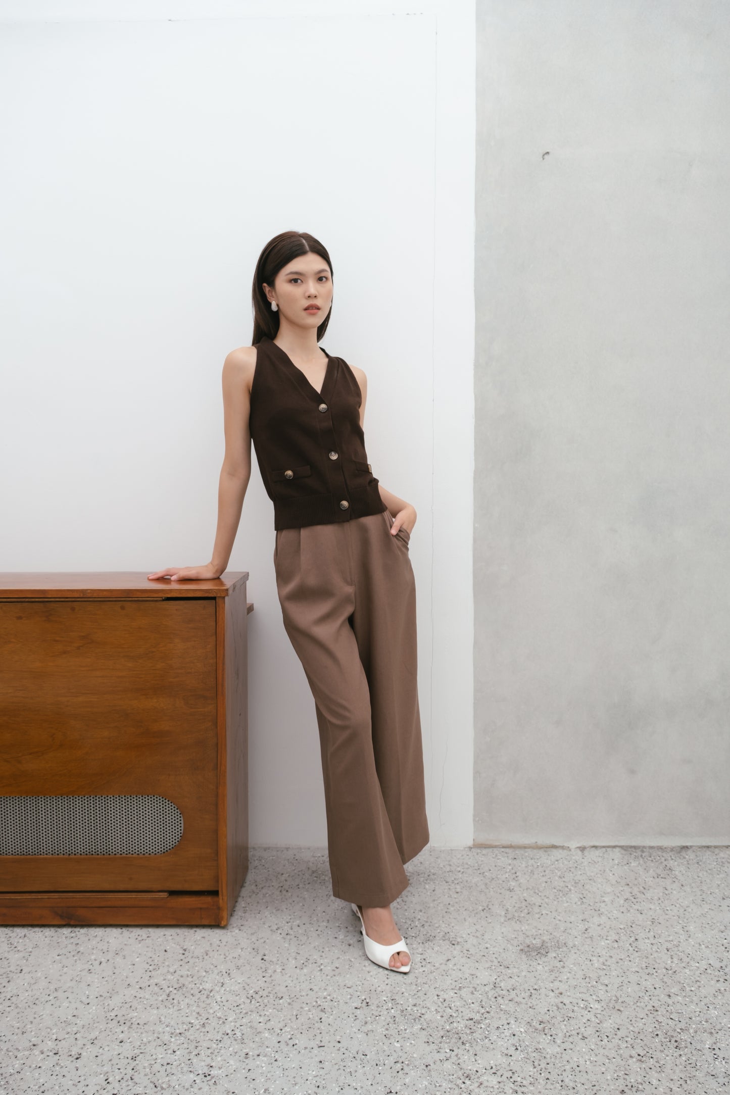 Nina Top | Chocolate