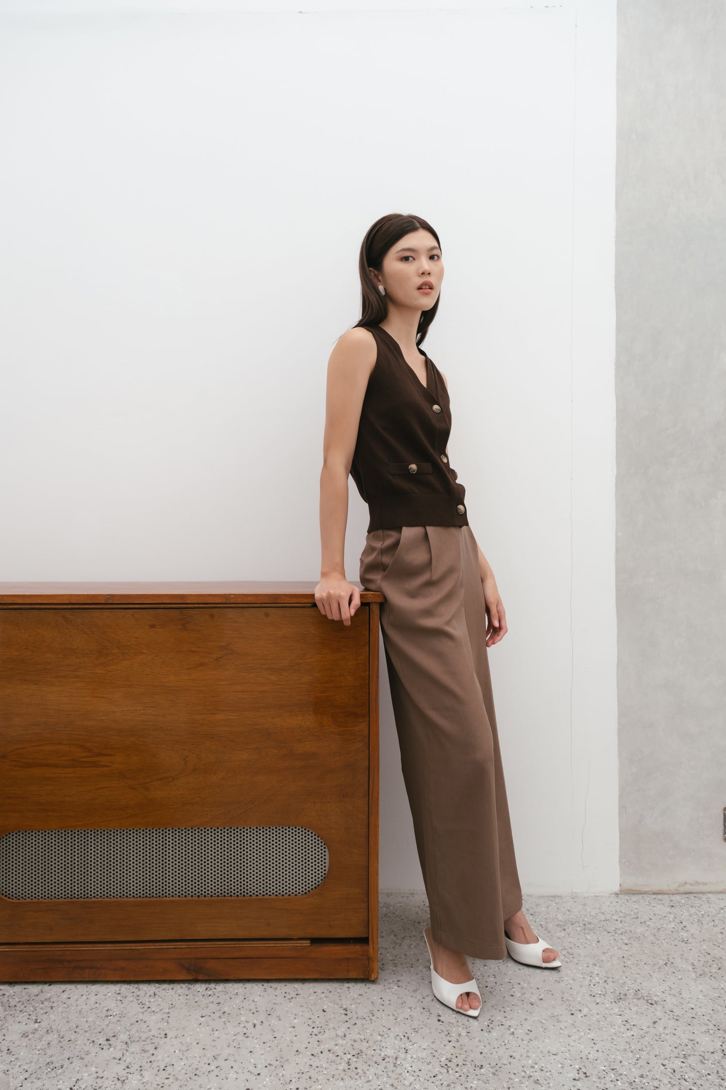 Nina Top | Chocolate