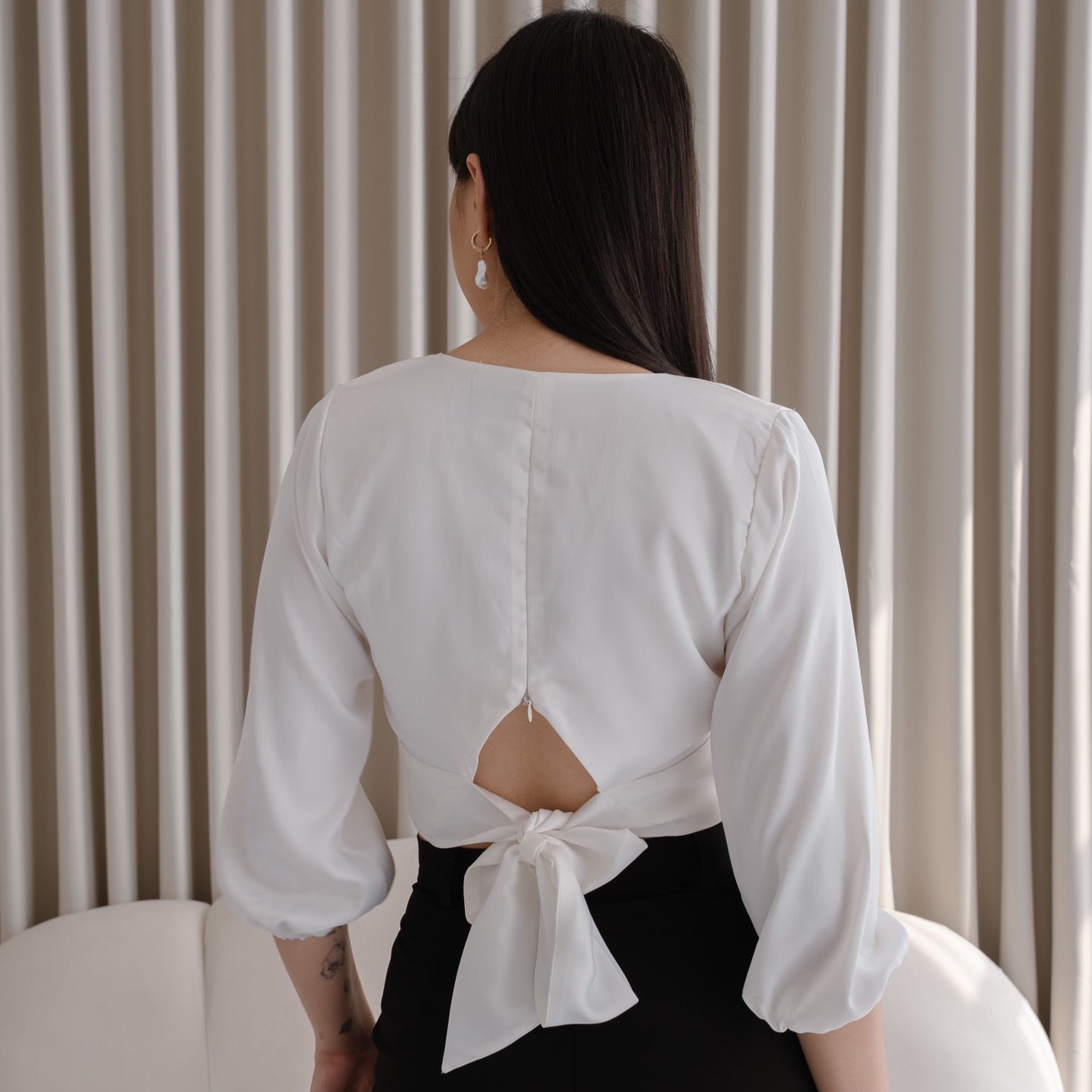 Lou Wrap Top