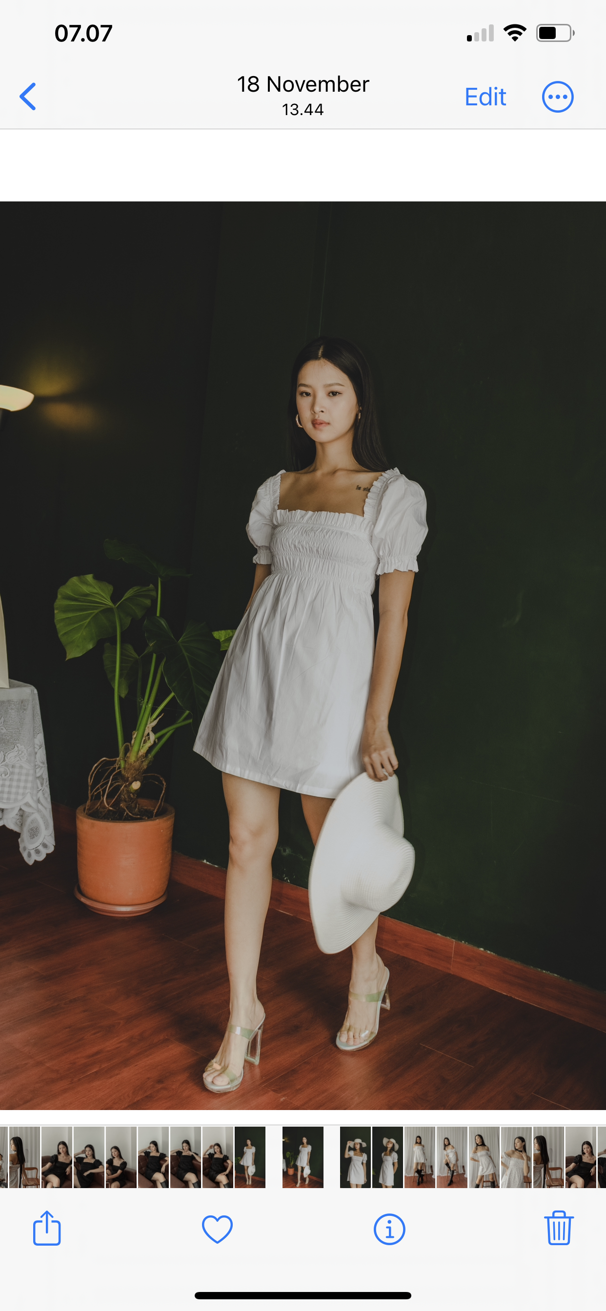Kourtney Puff Mini Dress