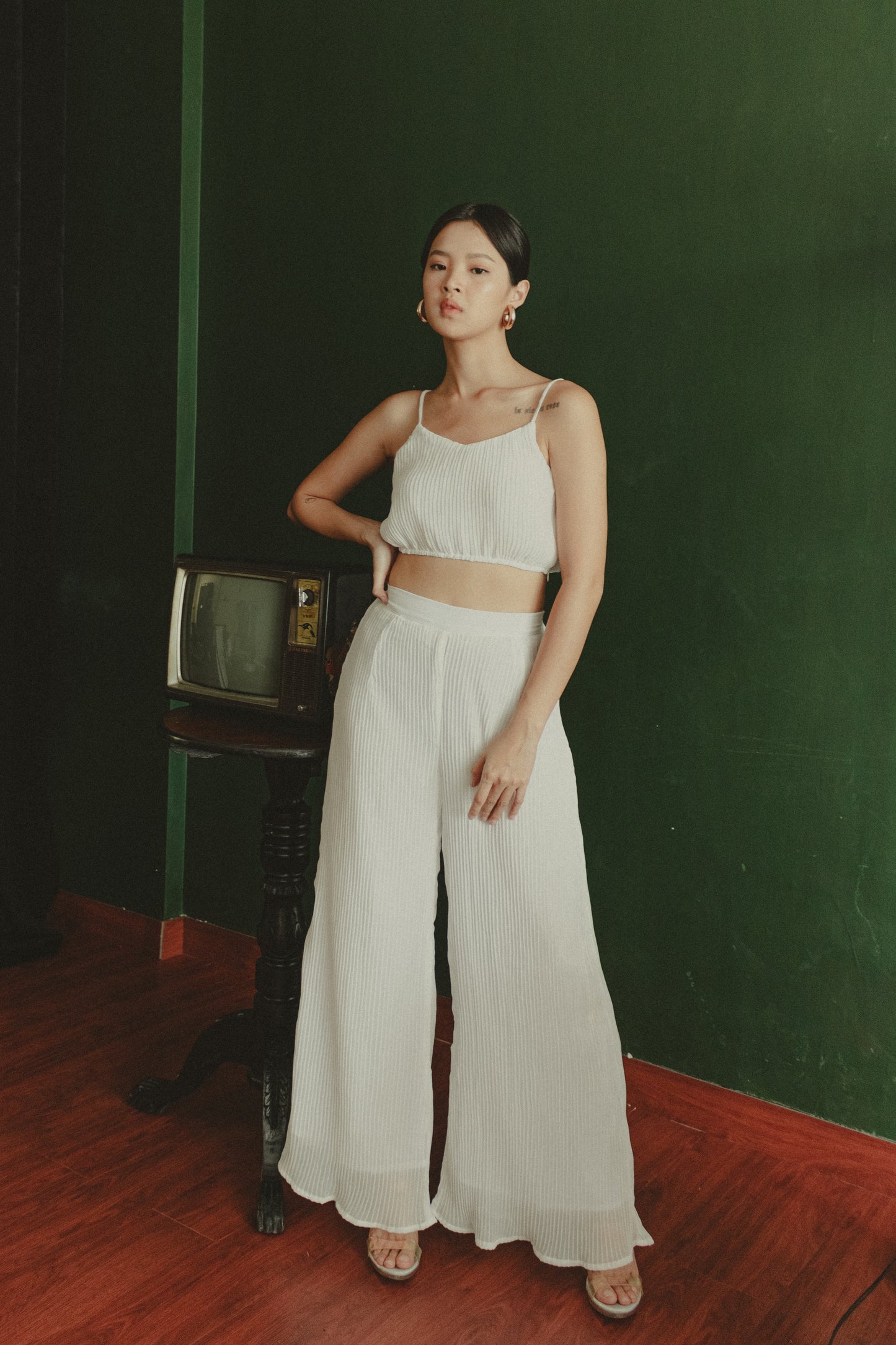 Nara pleated set