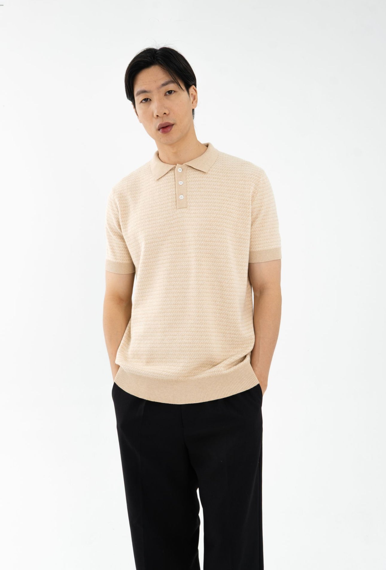 Brave Polo Top | Cream