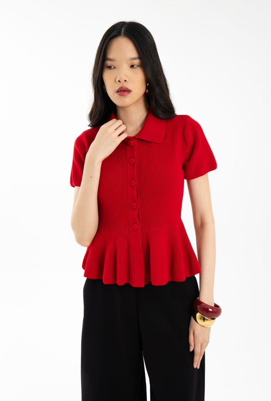 Zuri Top | Red