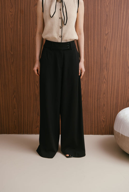Monet Highwaisted Pants | Black