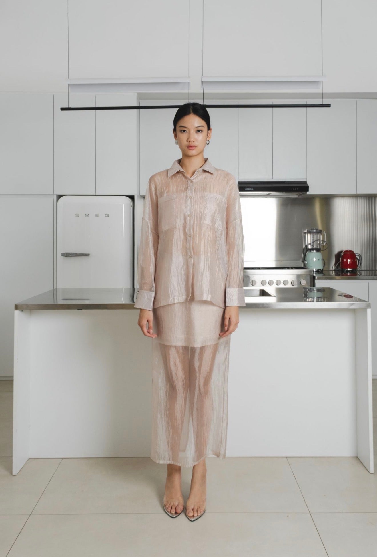 Brise Sheer Shirt | Cream
