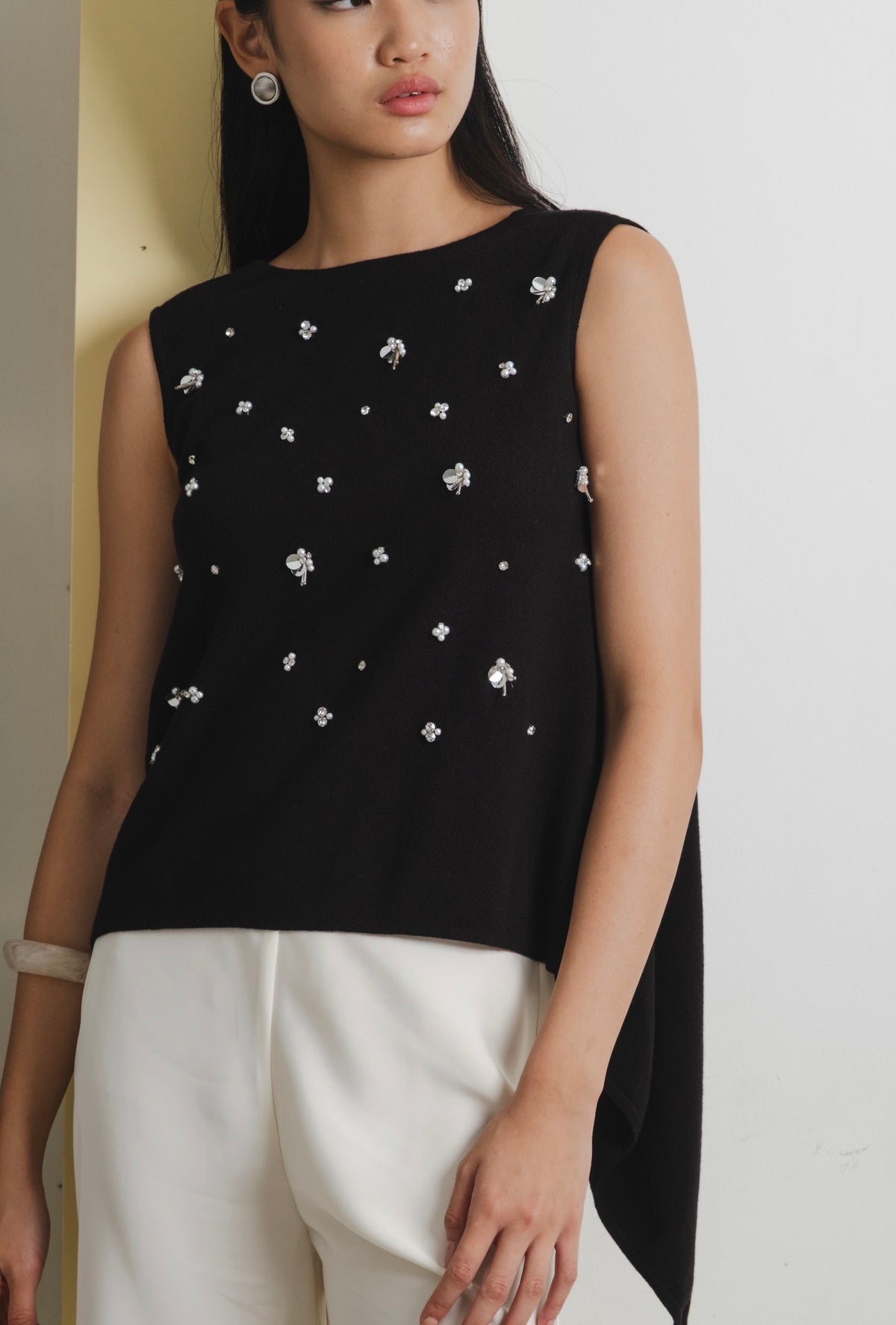 Motion Knit Top | Black
