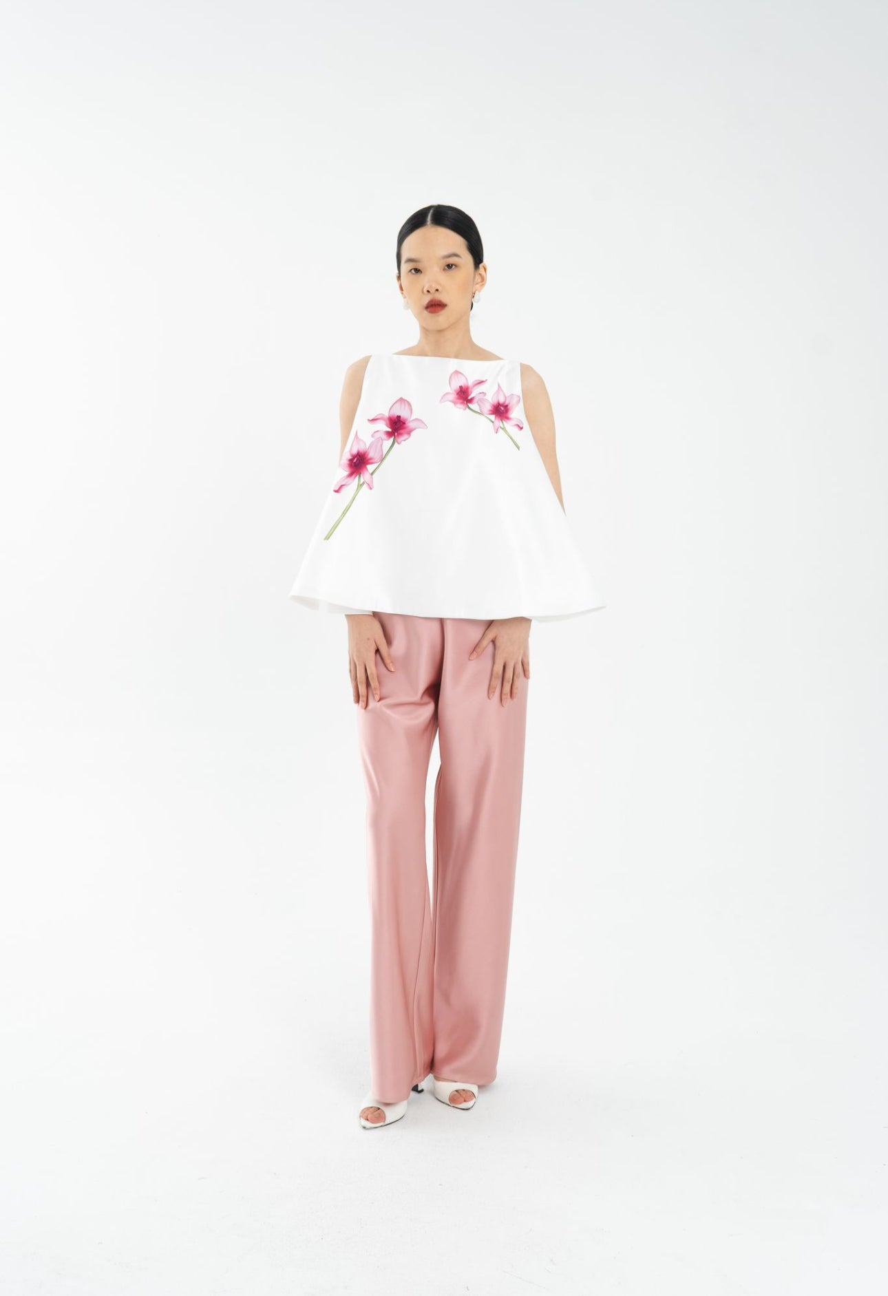 Linea Top | Pink Floral