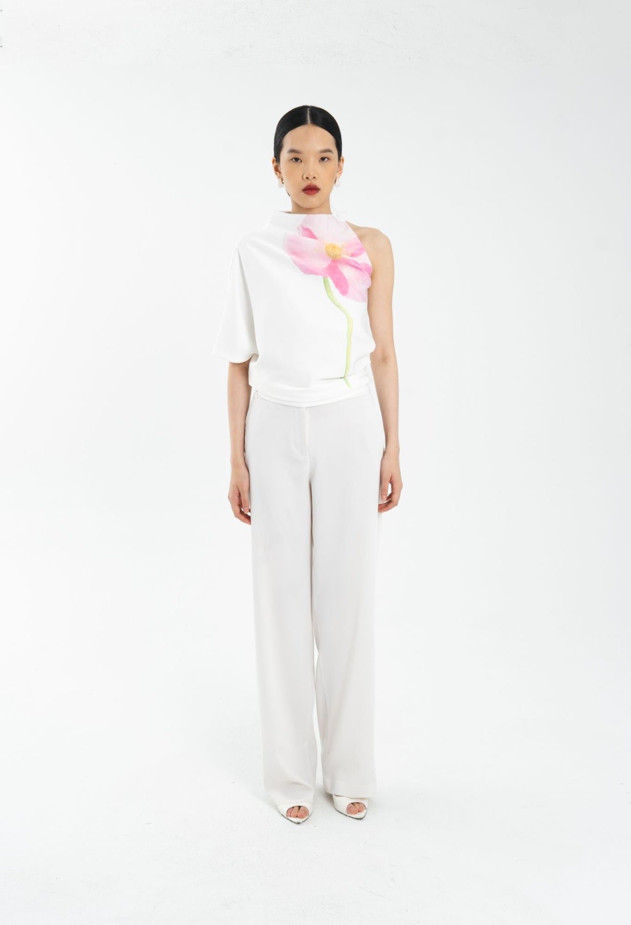 Poise Top | Pink Floral