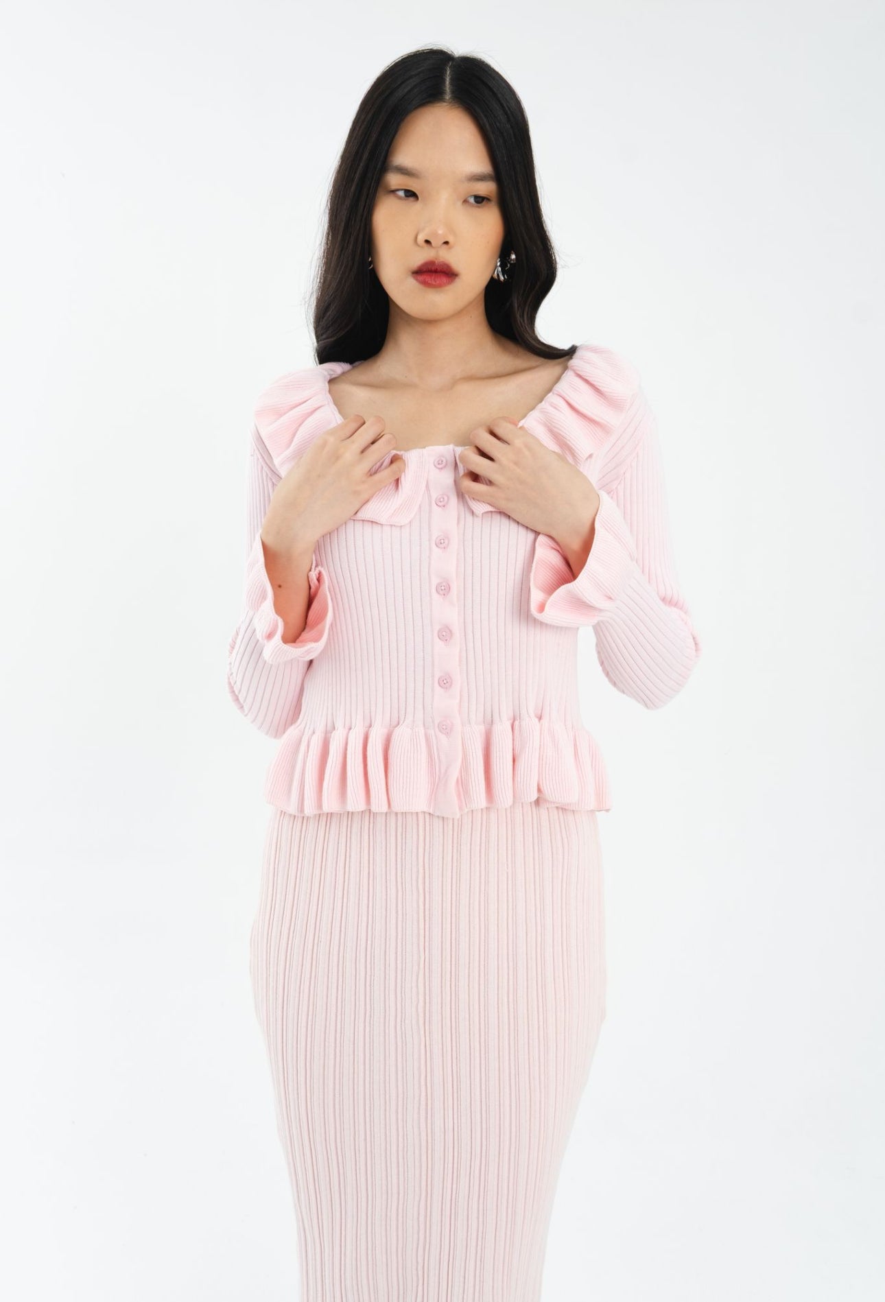 Charm Cardigan | Light Pink