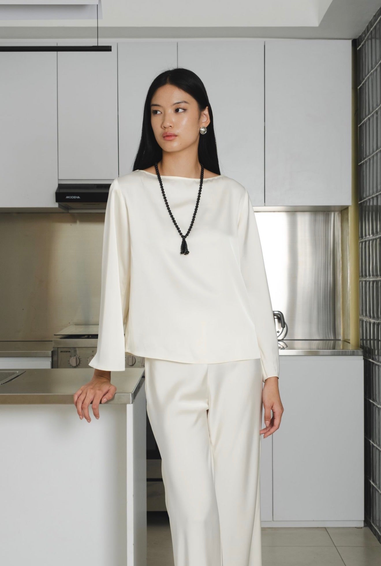 Lumi Silk Set | Off White